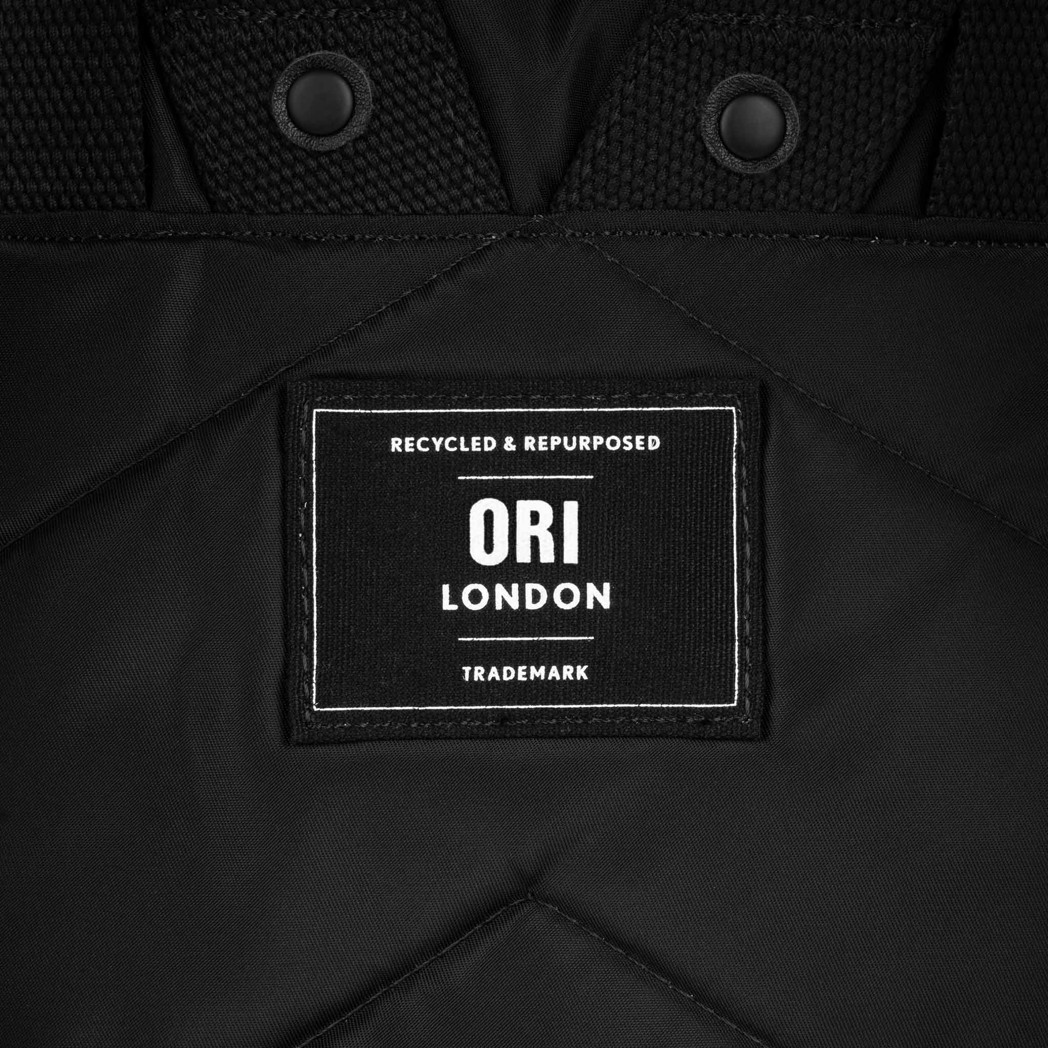All Black Camden P Backpack in Black - Image 7