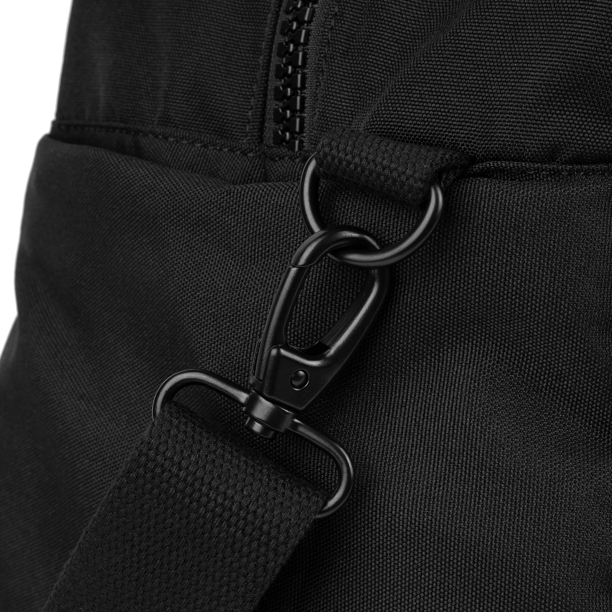 All Black Gatwick Carry-On Duffel in Ash - Image 6
