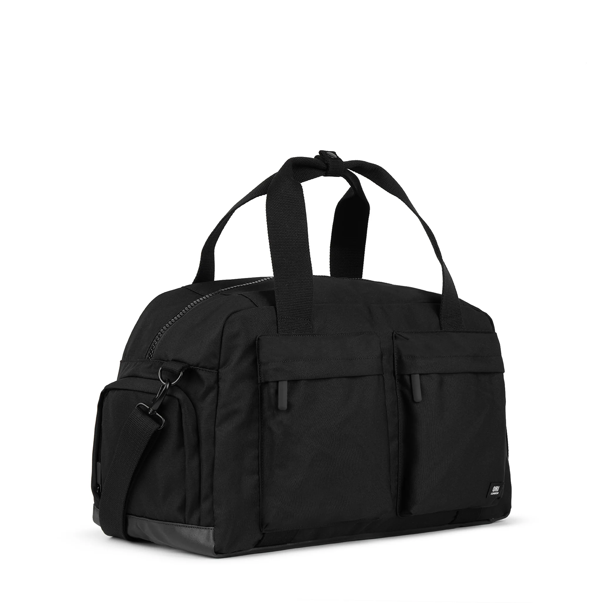 All Black Gatwick Carry-On Duffel in Ash - Image 9