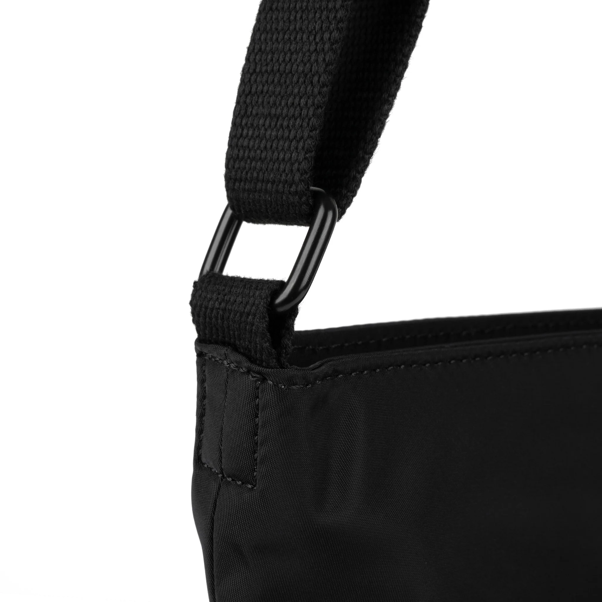 All Black Kennington Crossbody Bag in Black - Image 6