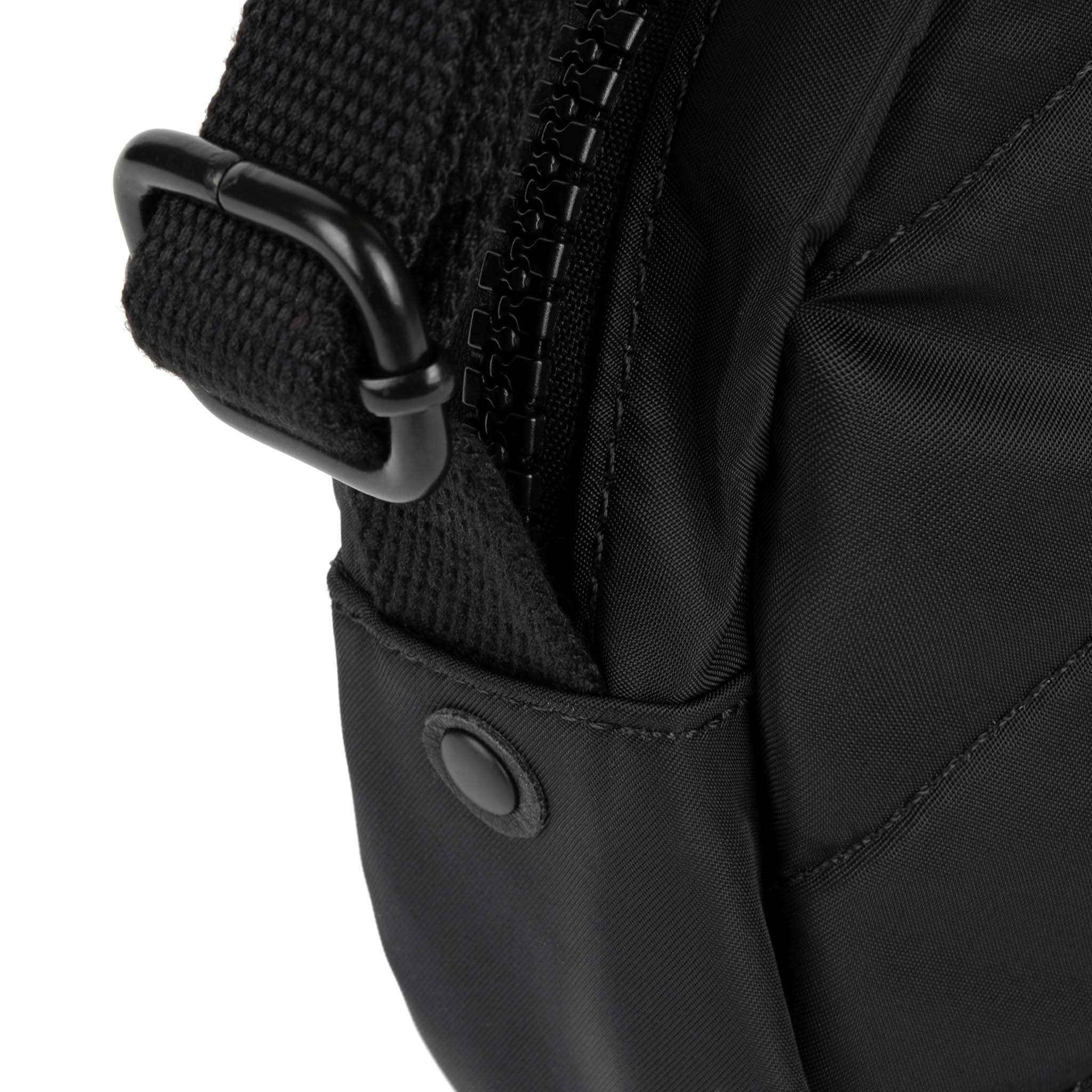 All Black Paddington Crossbody Bag in Black - Image 6