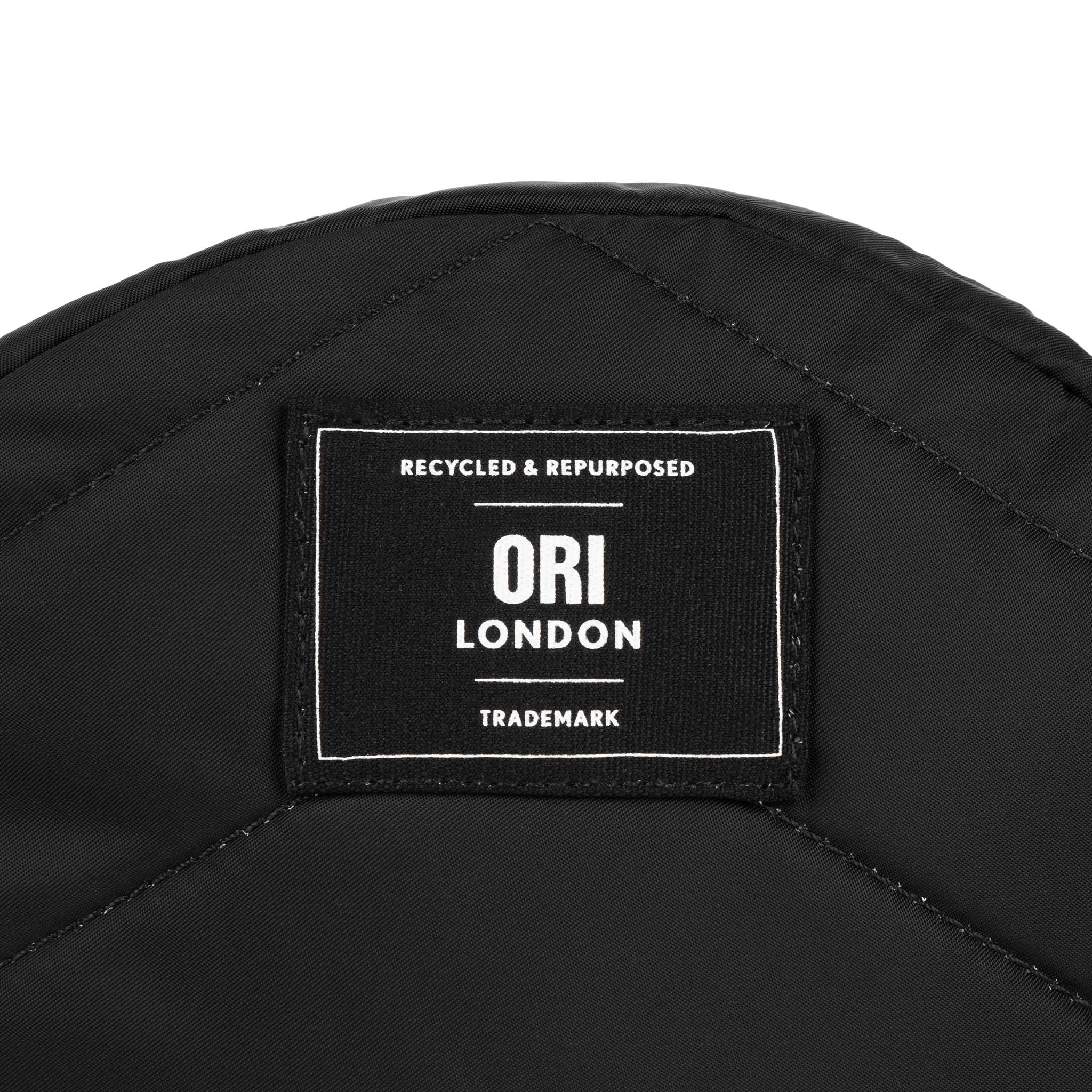 All Black Paddington Crossbody Bag in Black - Image 7