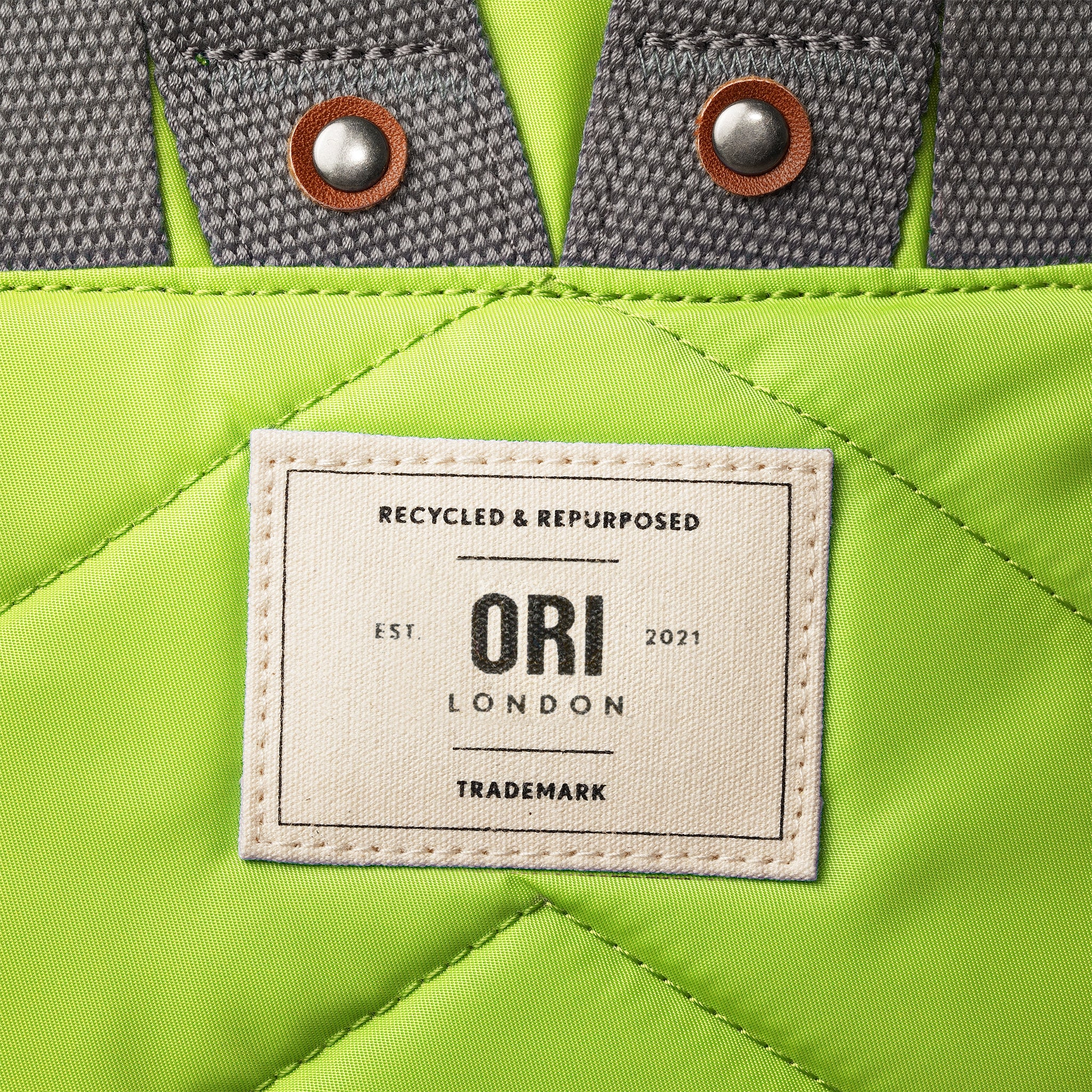 Bantry Backpack in Lime - Image 6