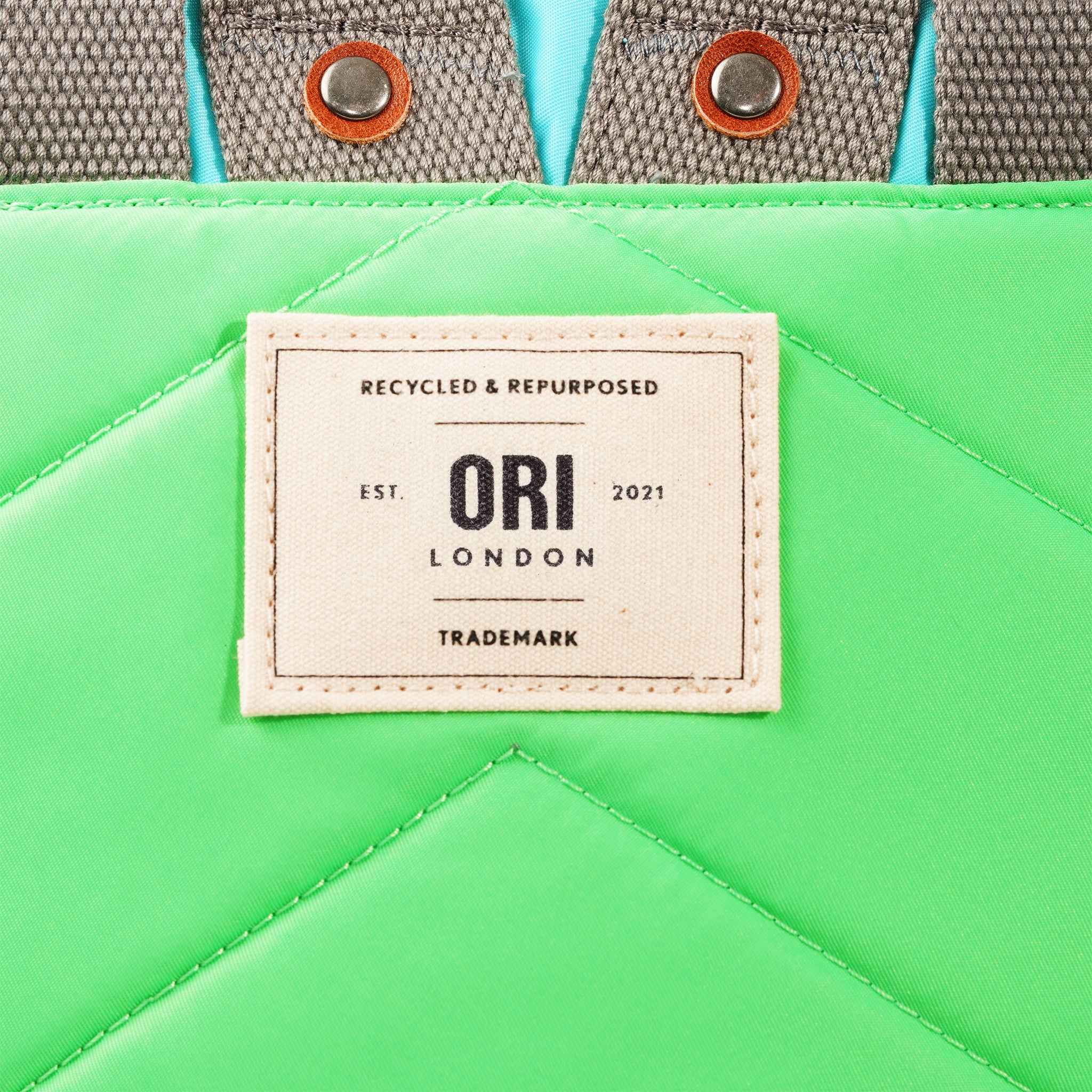 Creative Waste Bantry Backpack in Shamrock/Capri - Image 4