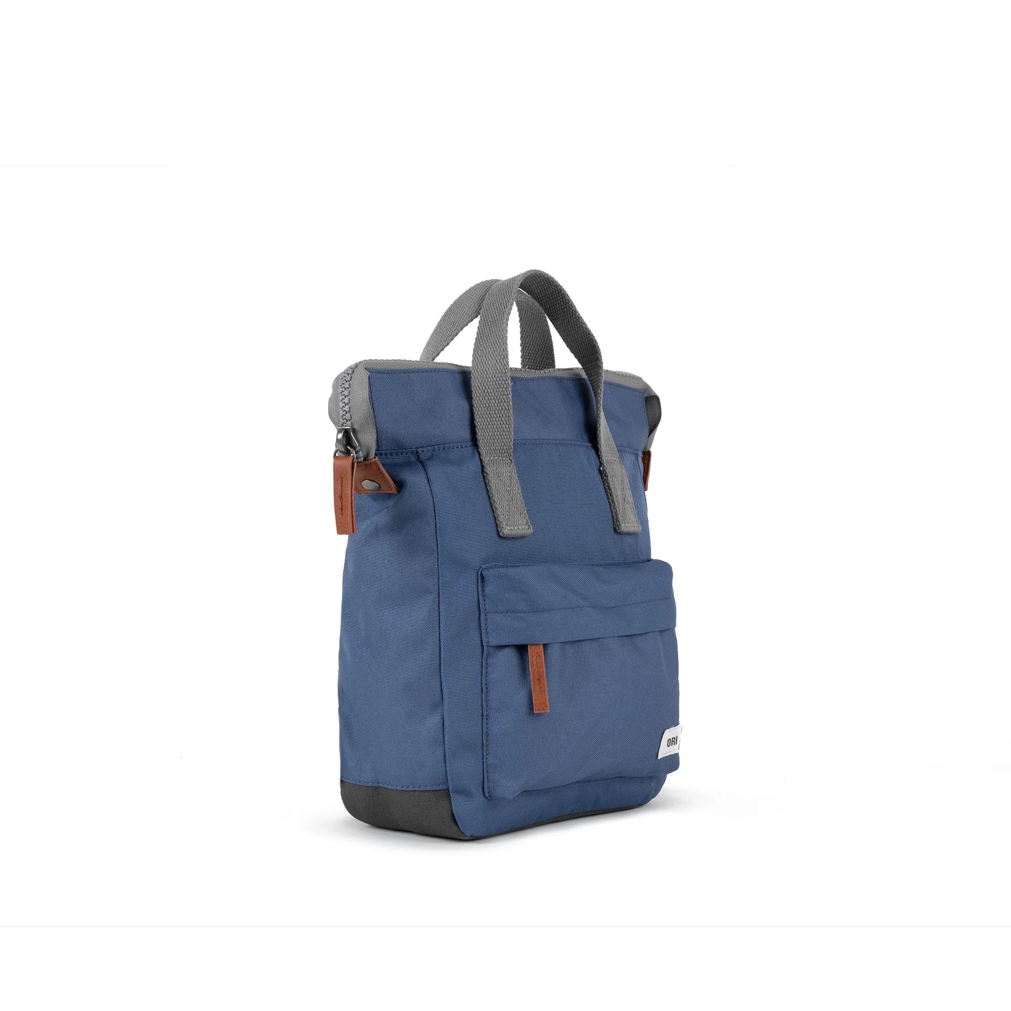 Bantry Backpack in Burnt Blue Canvas - Image 2