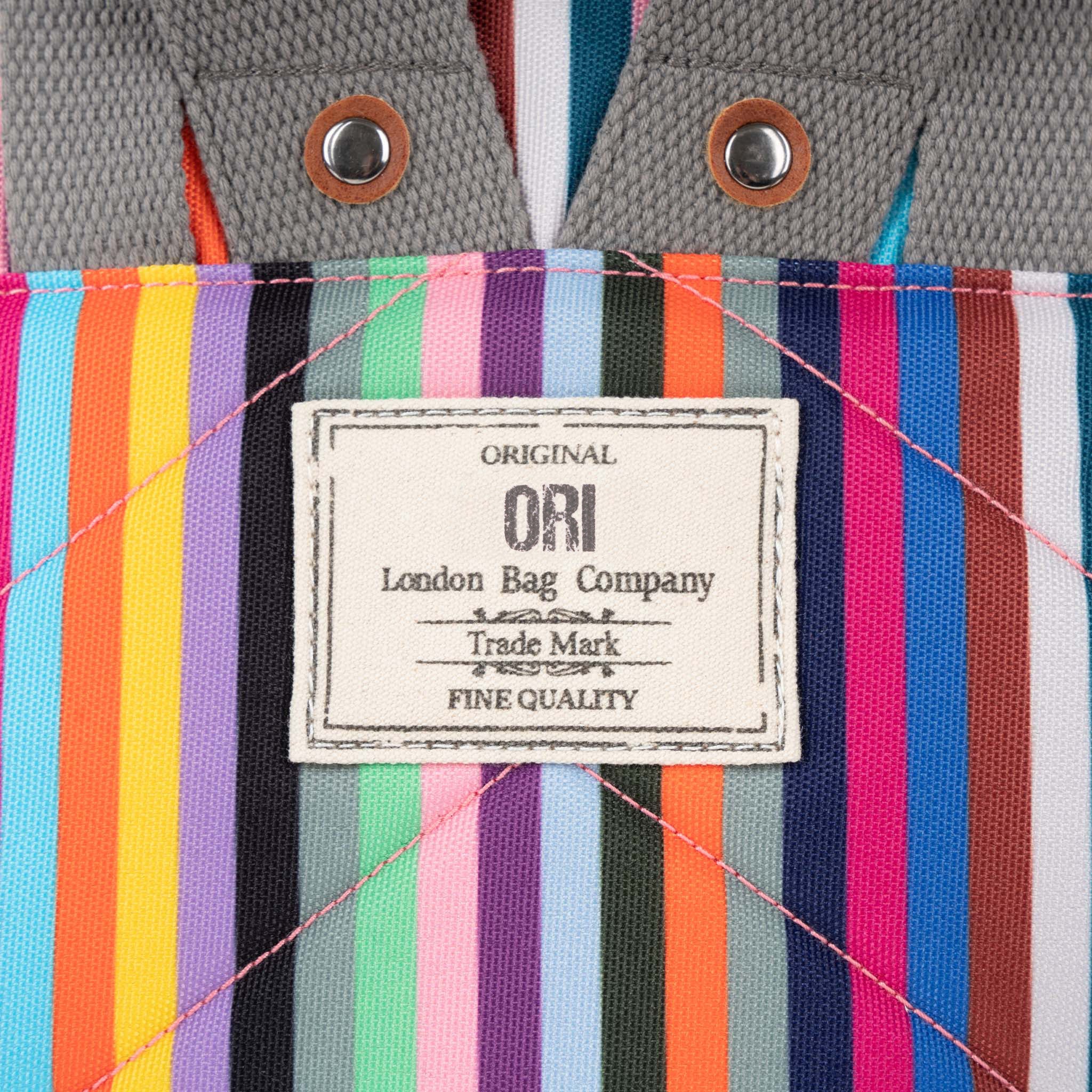 Bantry Backpack in Multi Stripe - Image 6