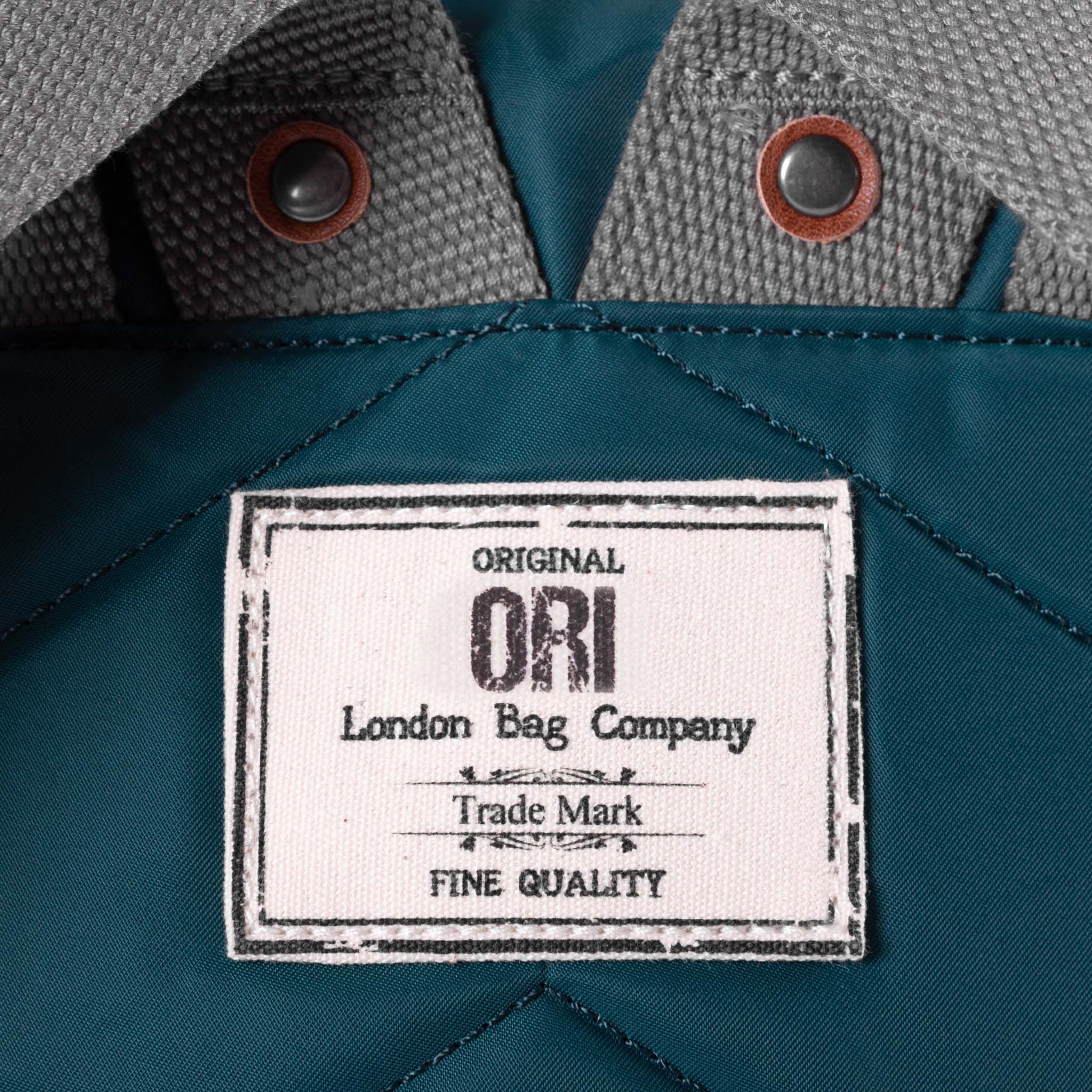 Bantry Backpack in Teal Canvas - Image 6