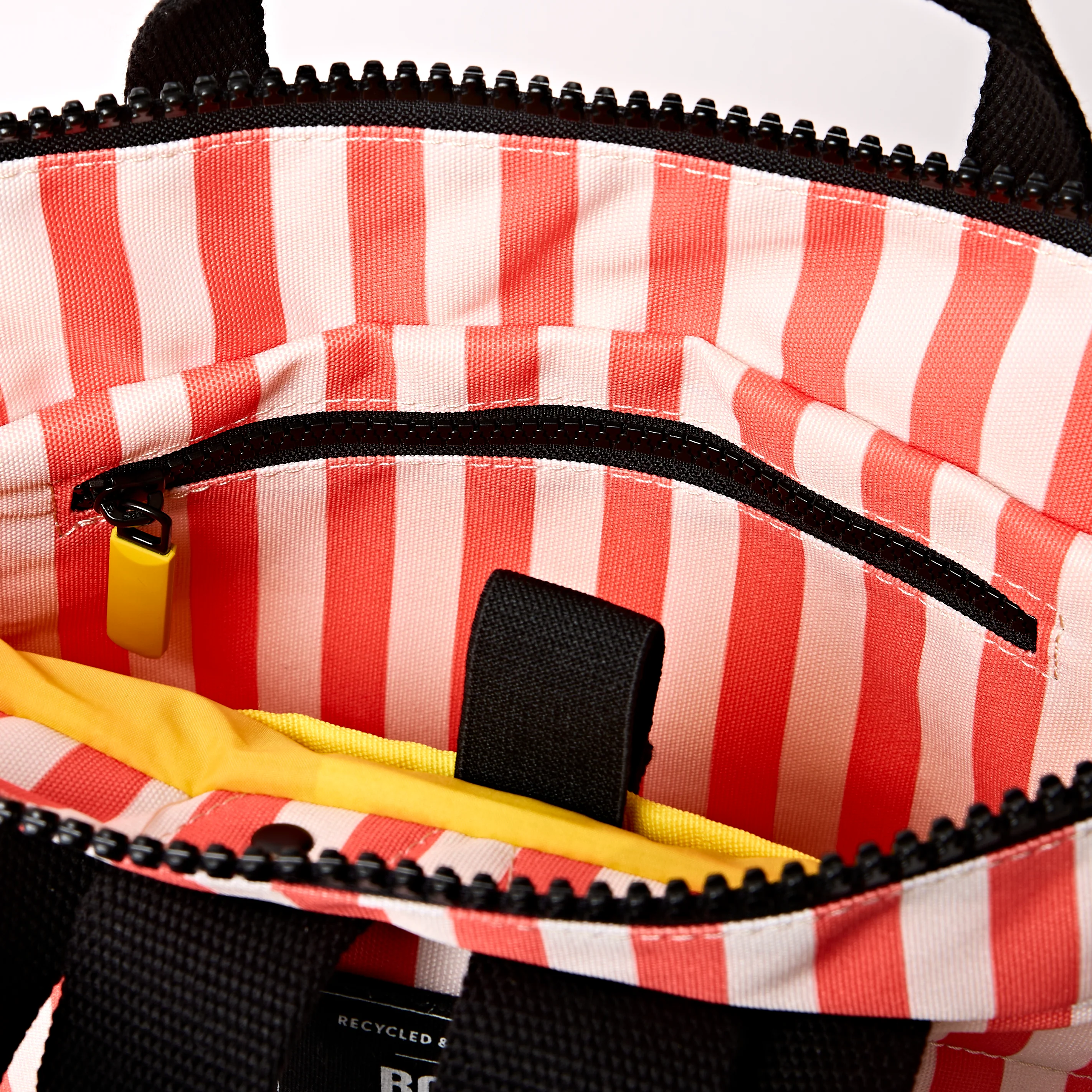 Bantry Backpack in Coral Stripe - Image 4