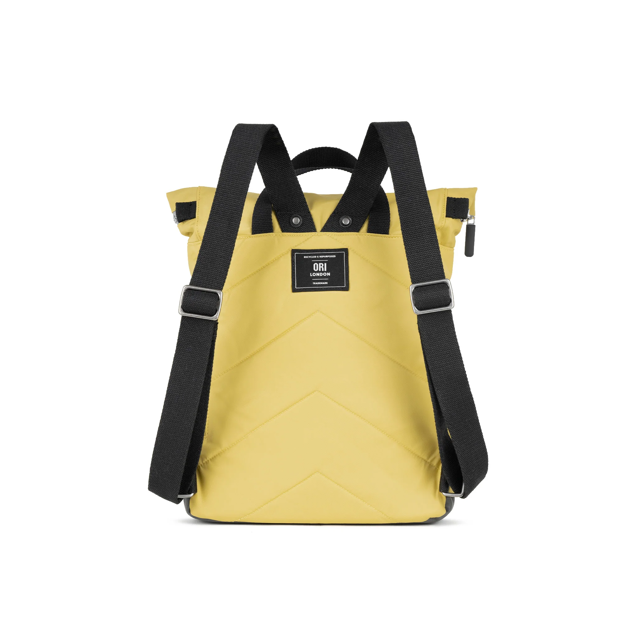 Black Label Canfield Roll Top Backpack in Bamboo - Image 3