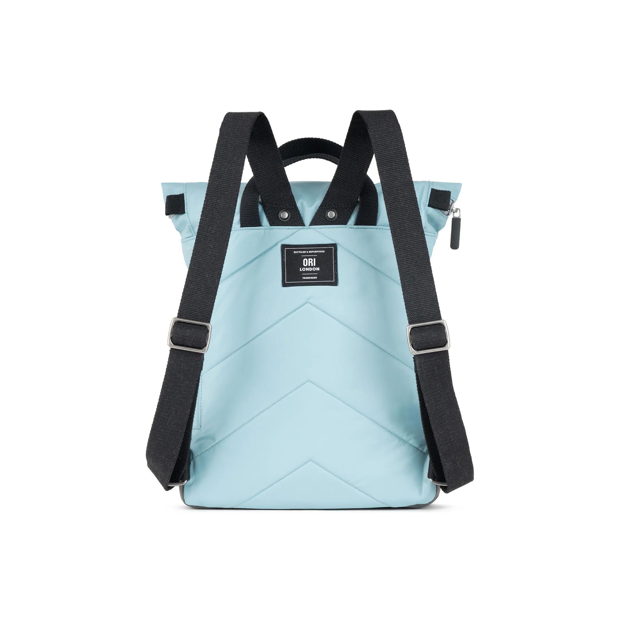 Black Label Canfield Roll Top Backpack in Spearmint - Image 3