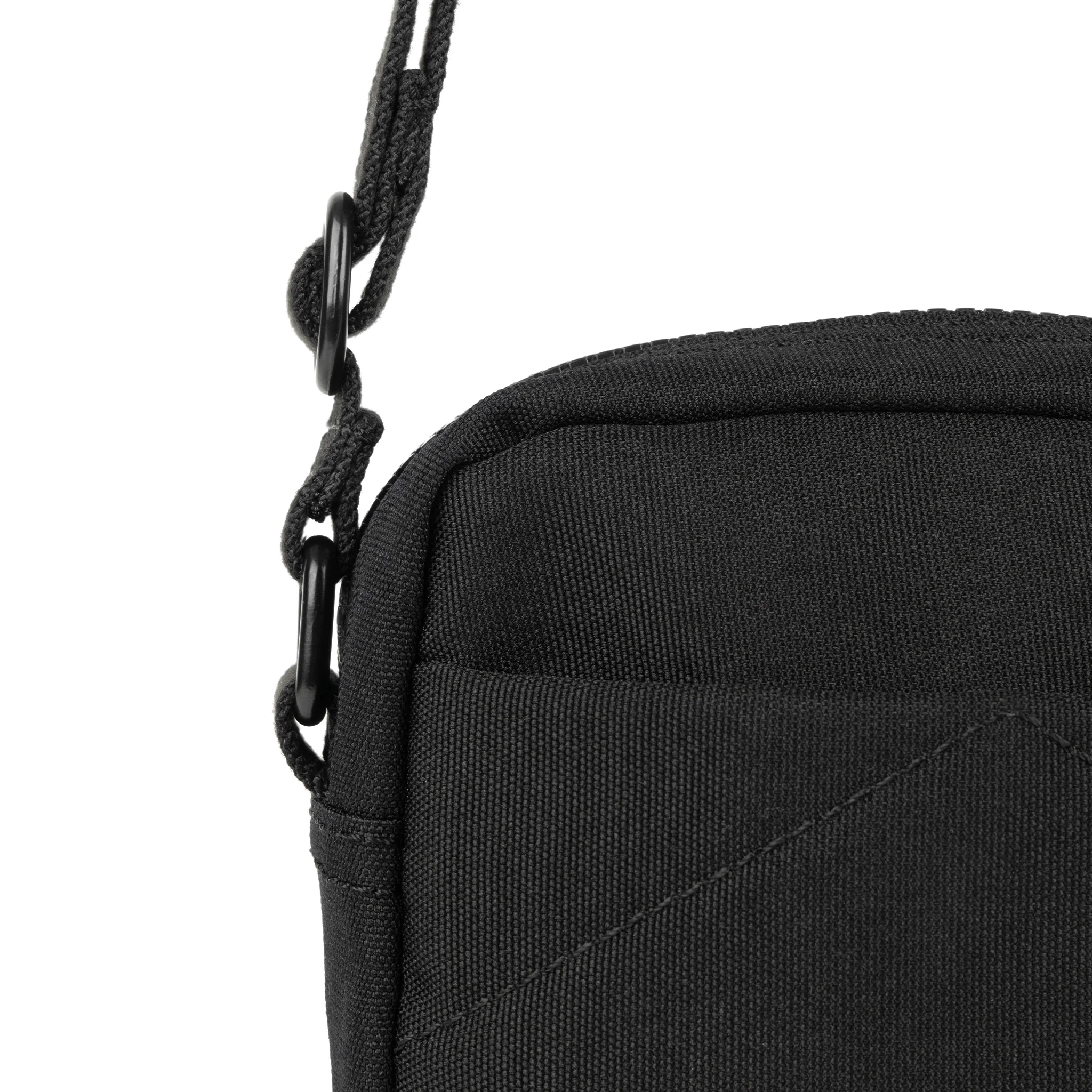 All Black Bond Pocket Crossbody Bag in Ash - Image 4