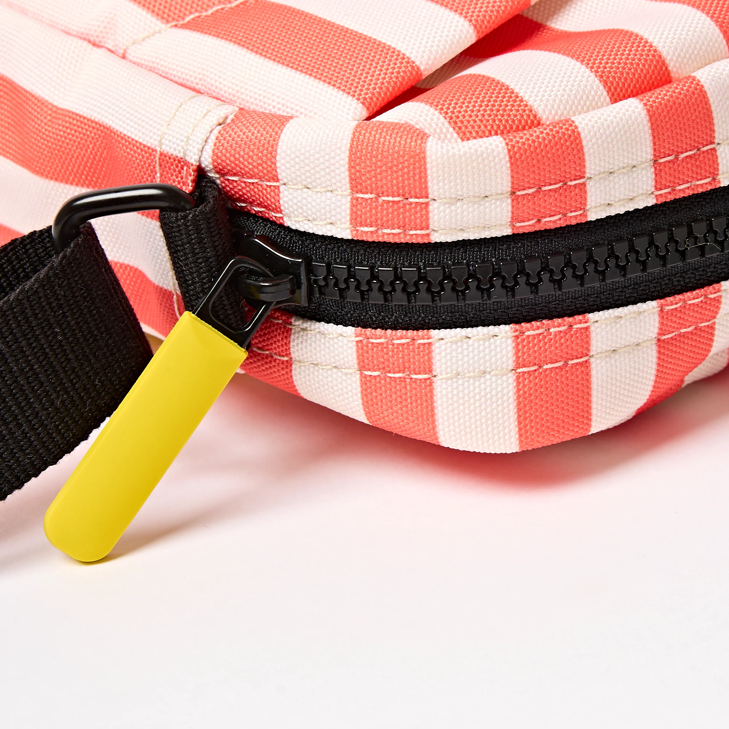 Bond Pocket Crossbody Bag in Coral Stripe - Image 6