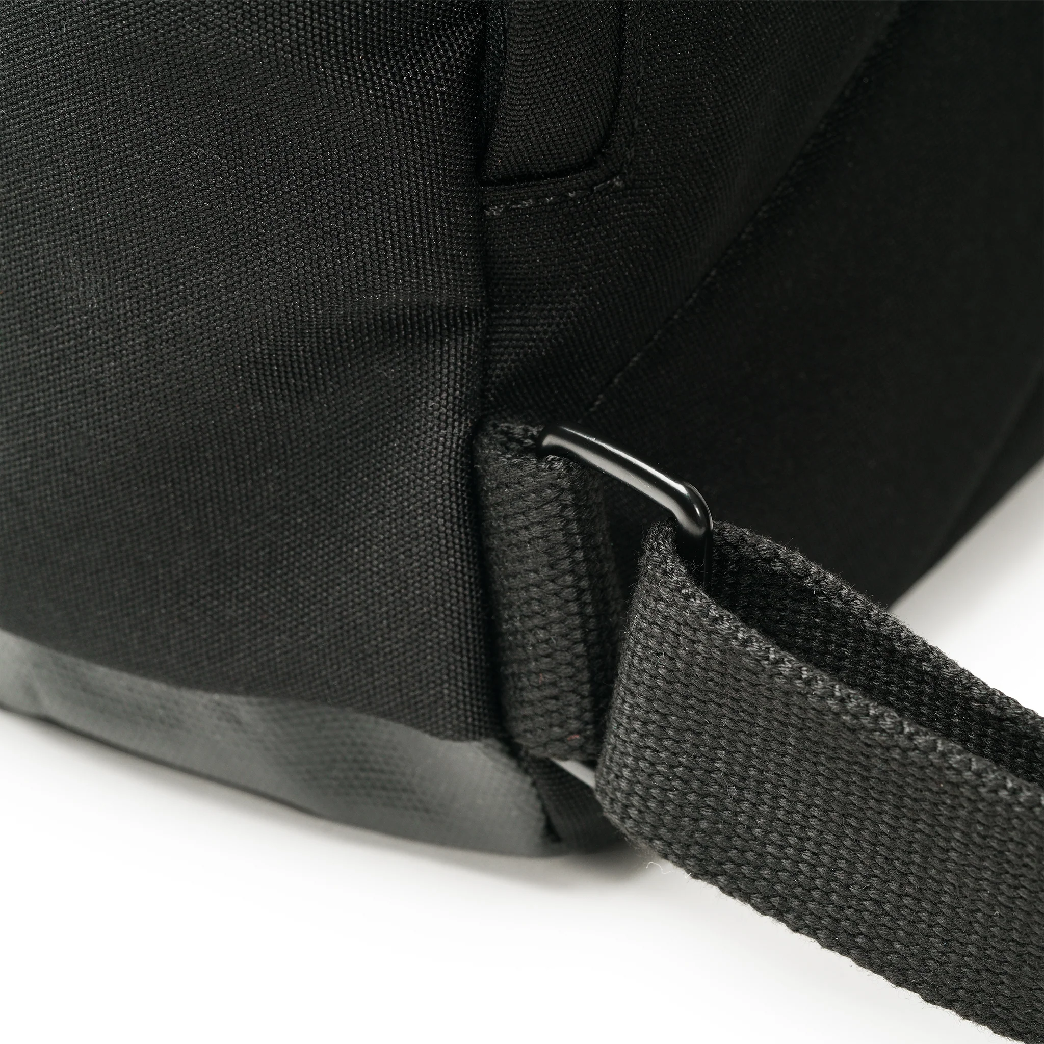 All Black Canfield Roll Top Backpack in Ash - Image 6