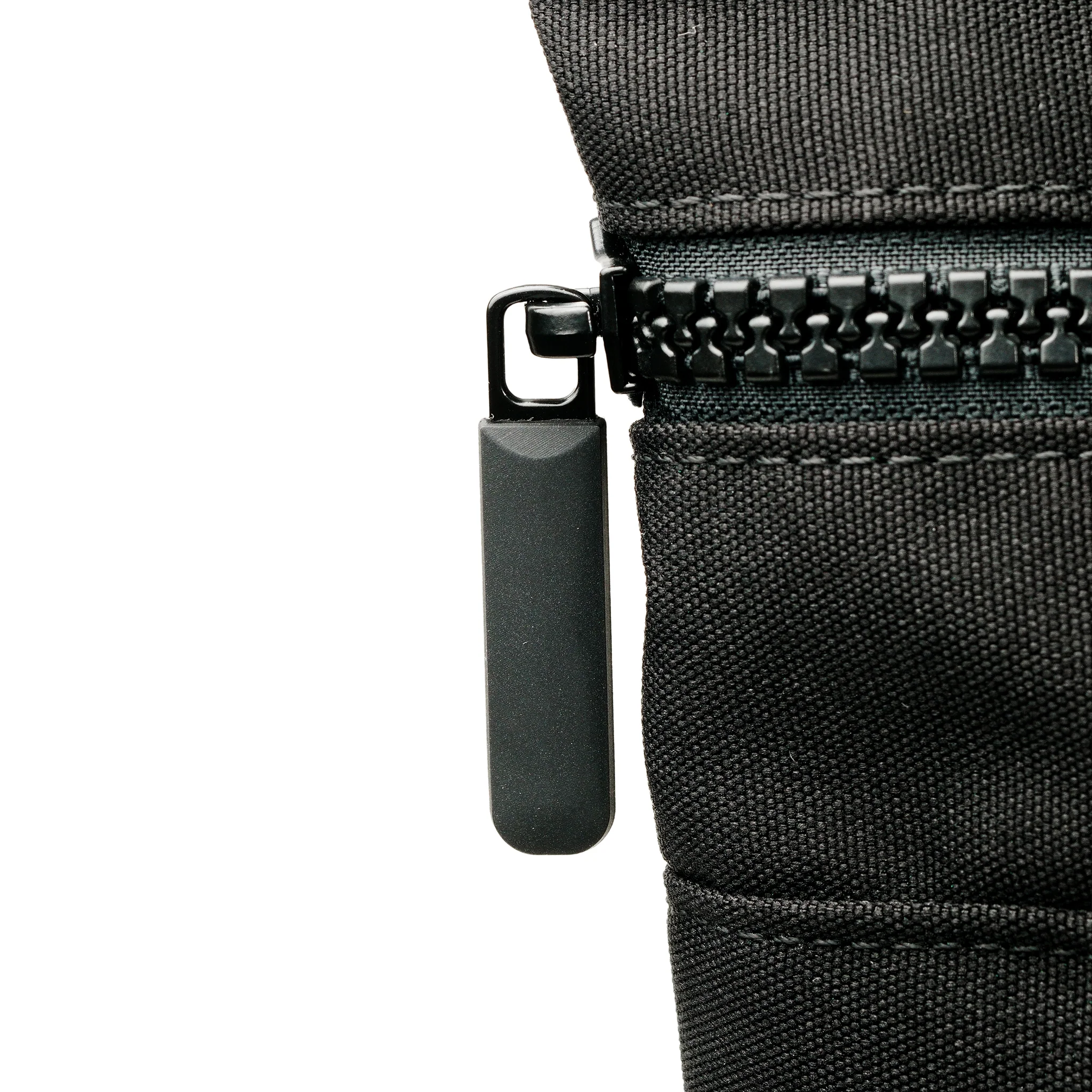 All Black Canfield Roll Top Backpack in Ash - Image 7