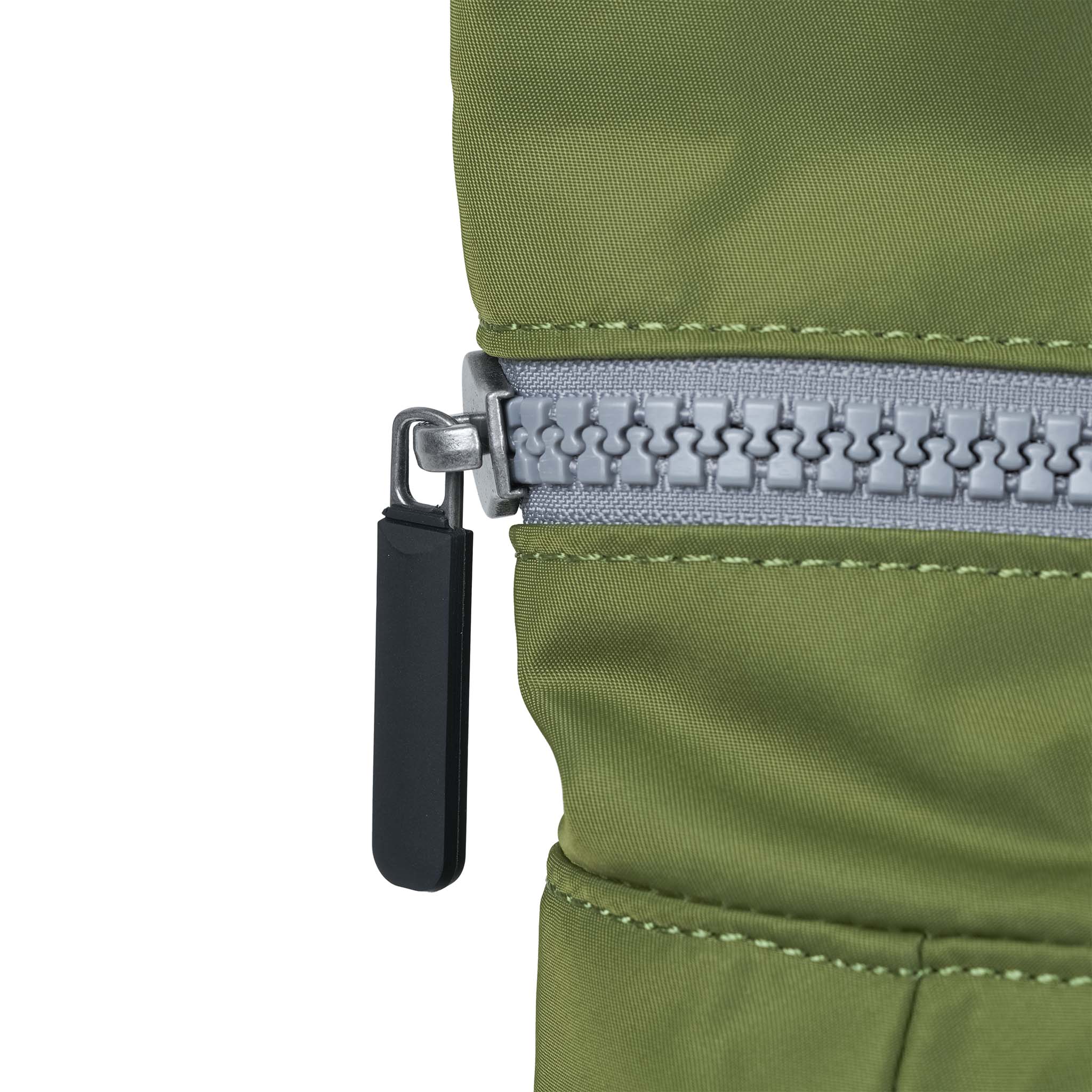 Black Label Canfield Roll Top Backpack in Avocado - Image 7
