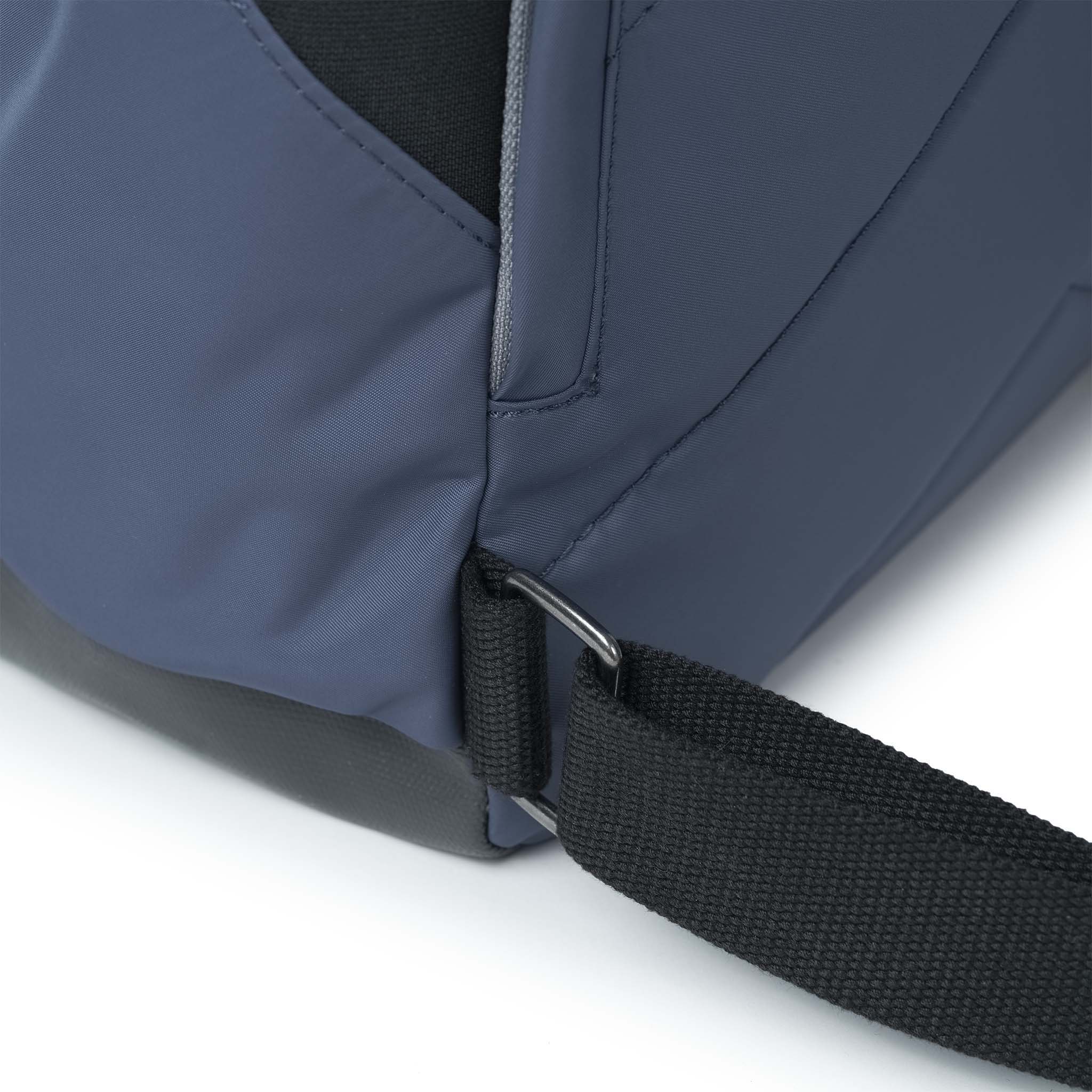 Black Label Canfield Roll Top Backpack in Burnt Blue - Image 6