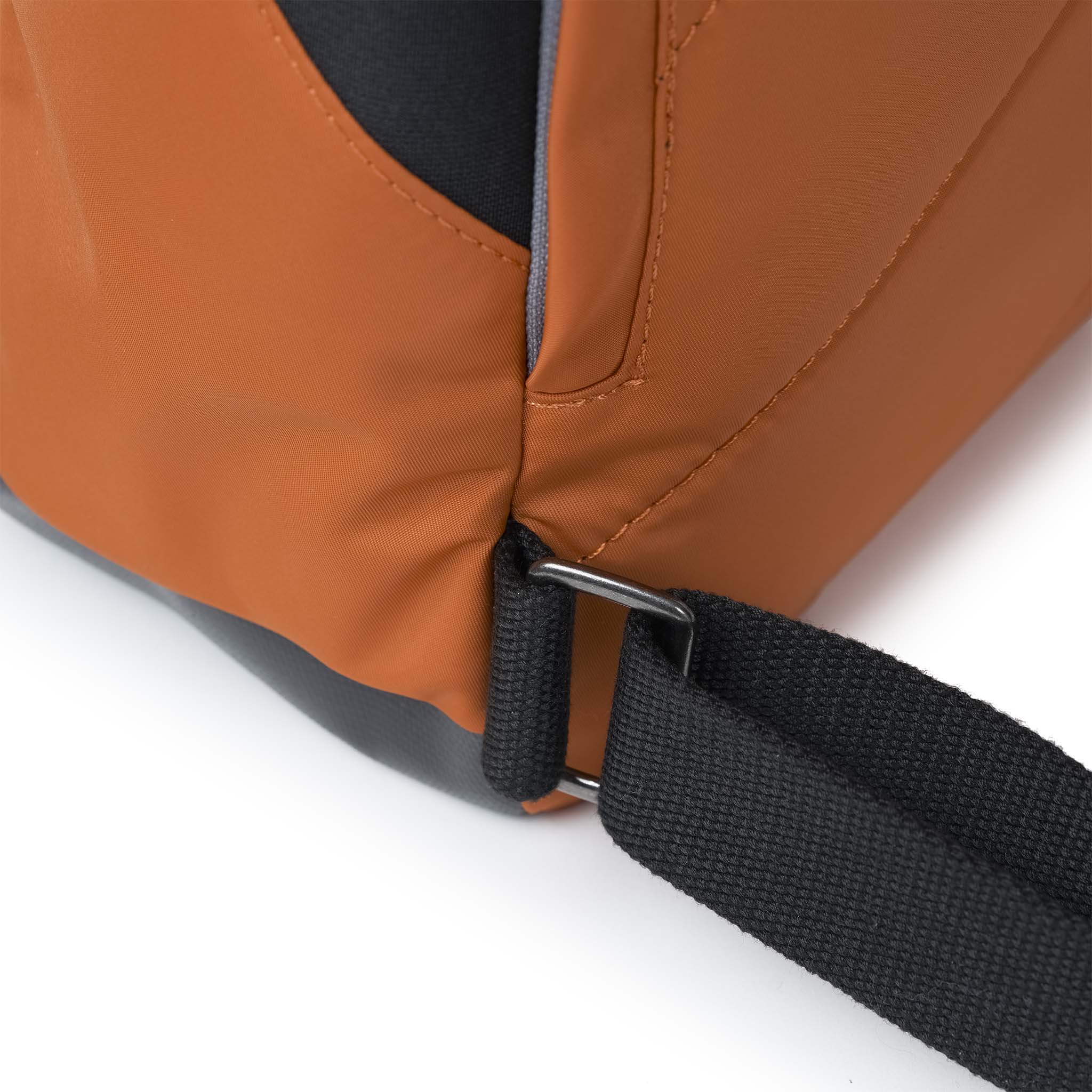 Black Label Canfield Roll Top Backpack in Burnt Orange - Image 6