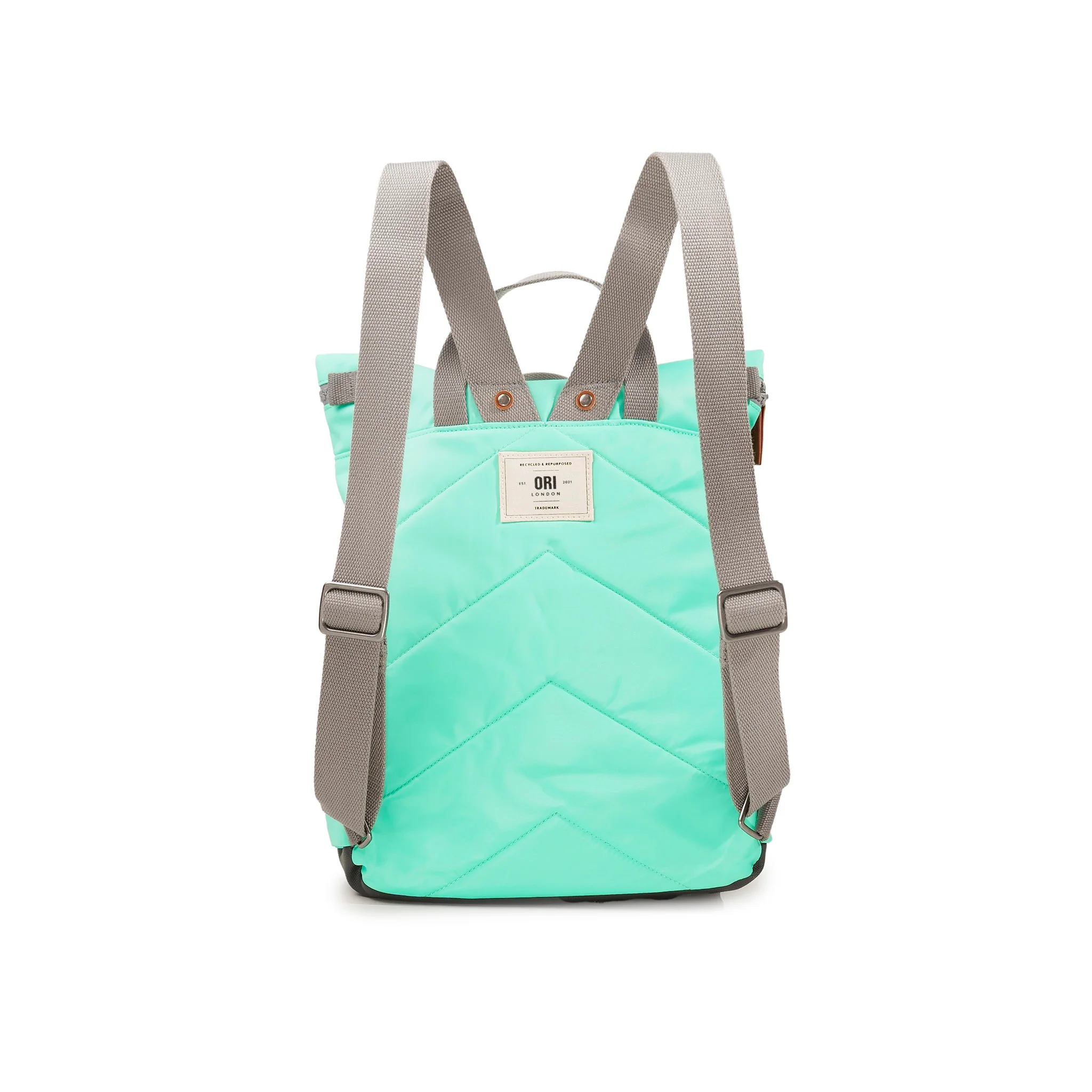 Canfield Roll Top Backpack in Capri - Image 3