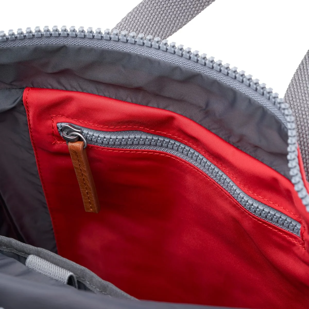 Canfield Roll Top Backpack in Chilli Oil - Image 4