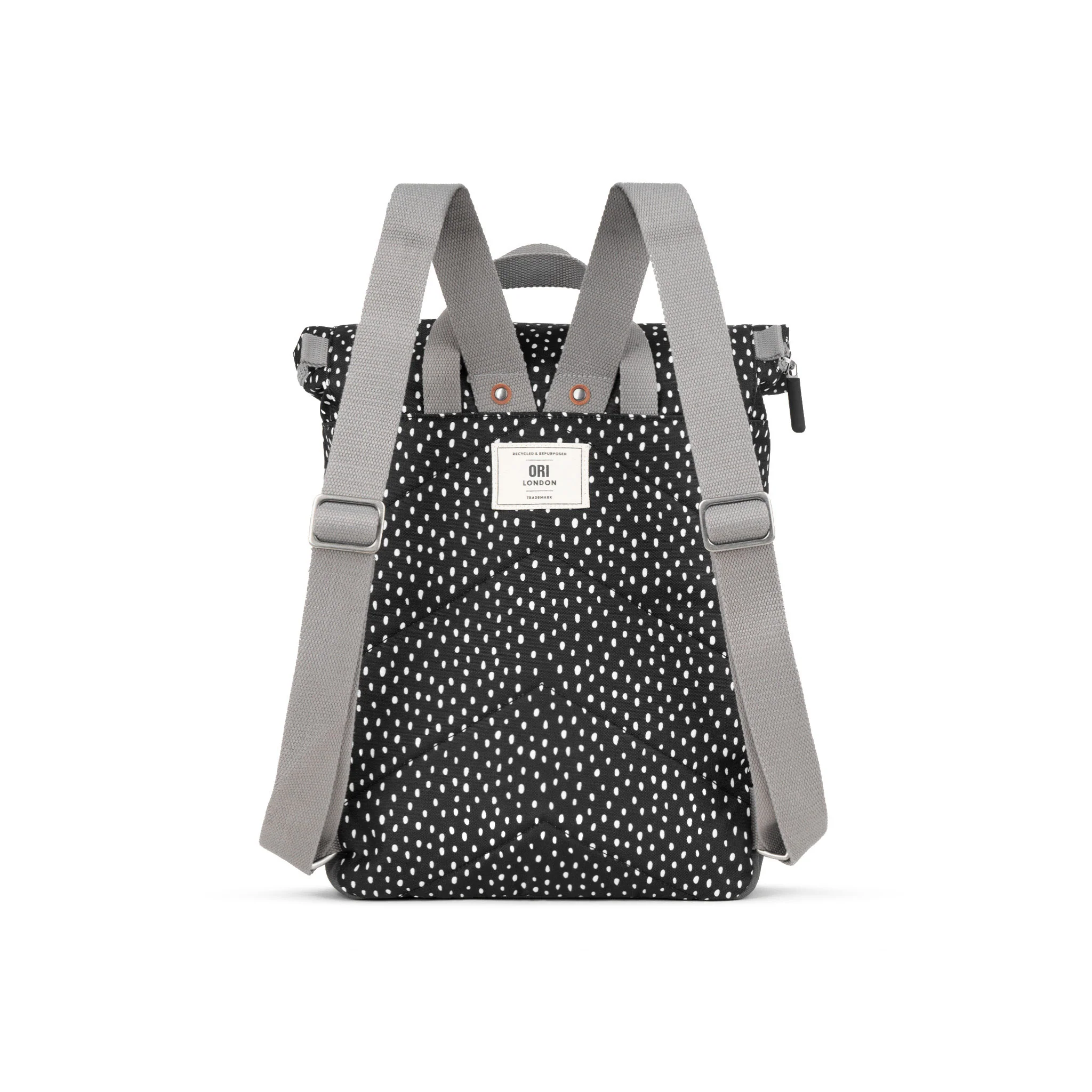 Canfield Roll Top Backpack in Drizzle Ash - Image 3
