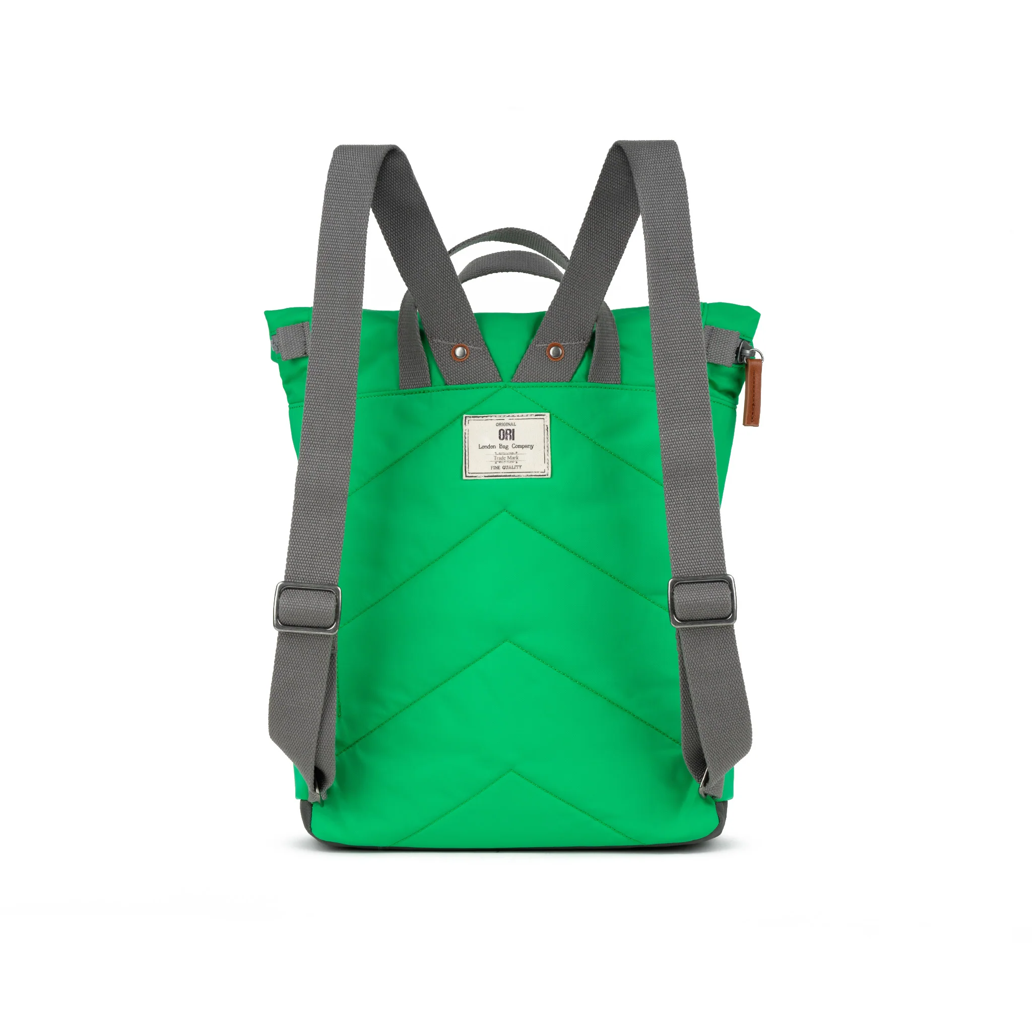 Canfield Roll Top Backpack in Green Apple - Image 3