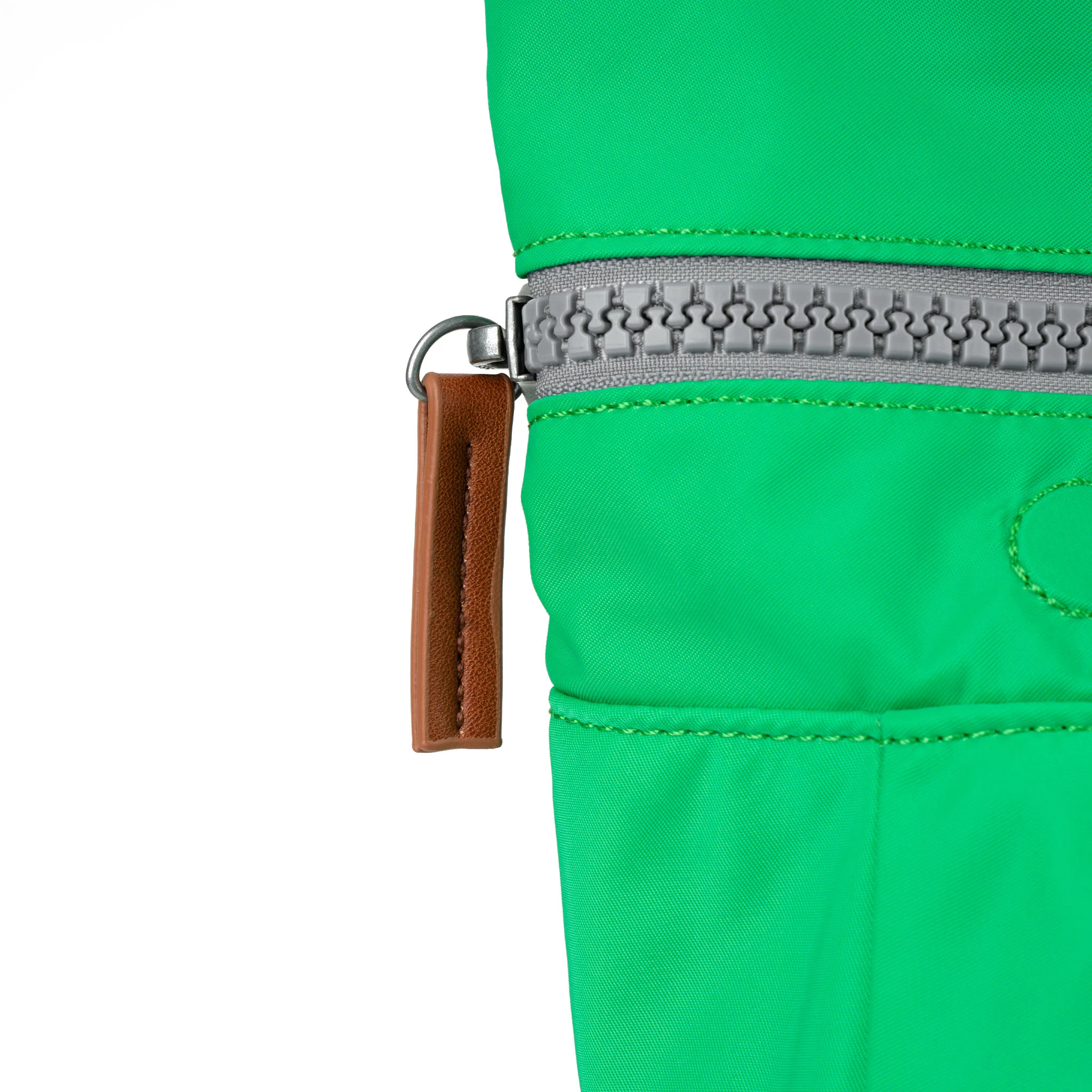 Canfield Roll Top Backpack in Green Apple - Image 7