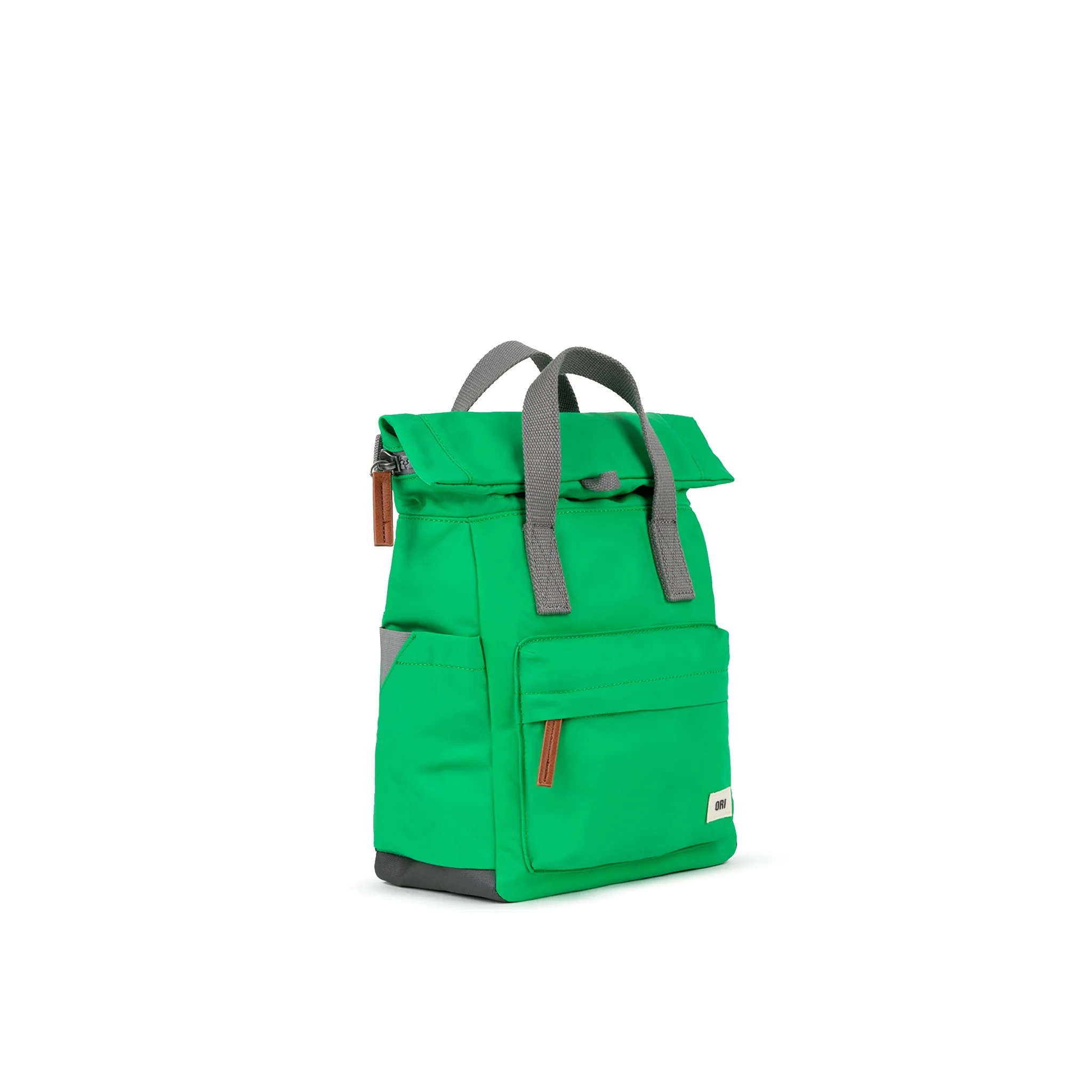 Canfield Roll Top Backpack in Green Apple - Image 9