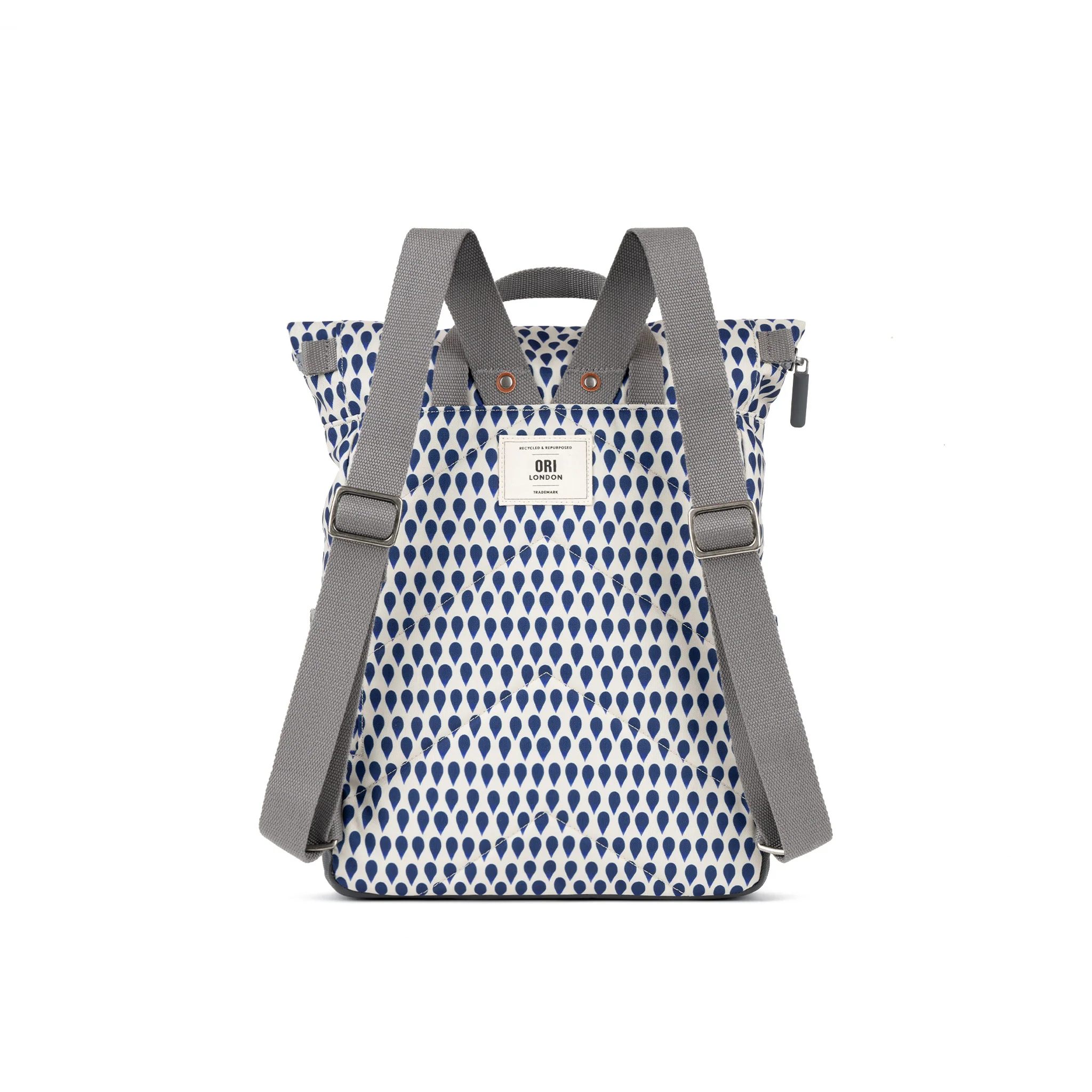 Canfield Roll Top Backpack in Indigo Rain - Image 3