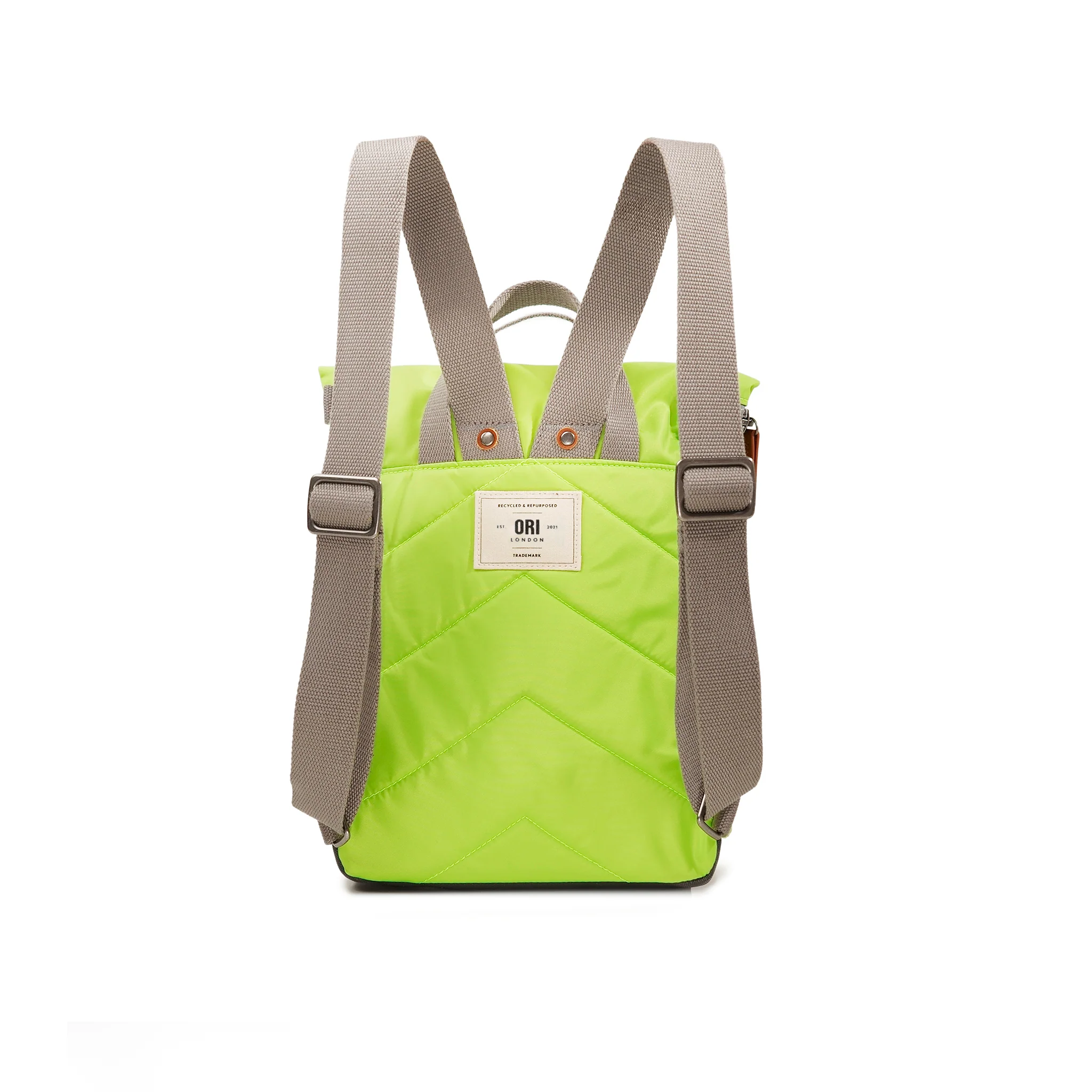 Canfield Roll Top Backpack in Lime - Image 10