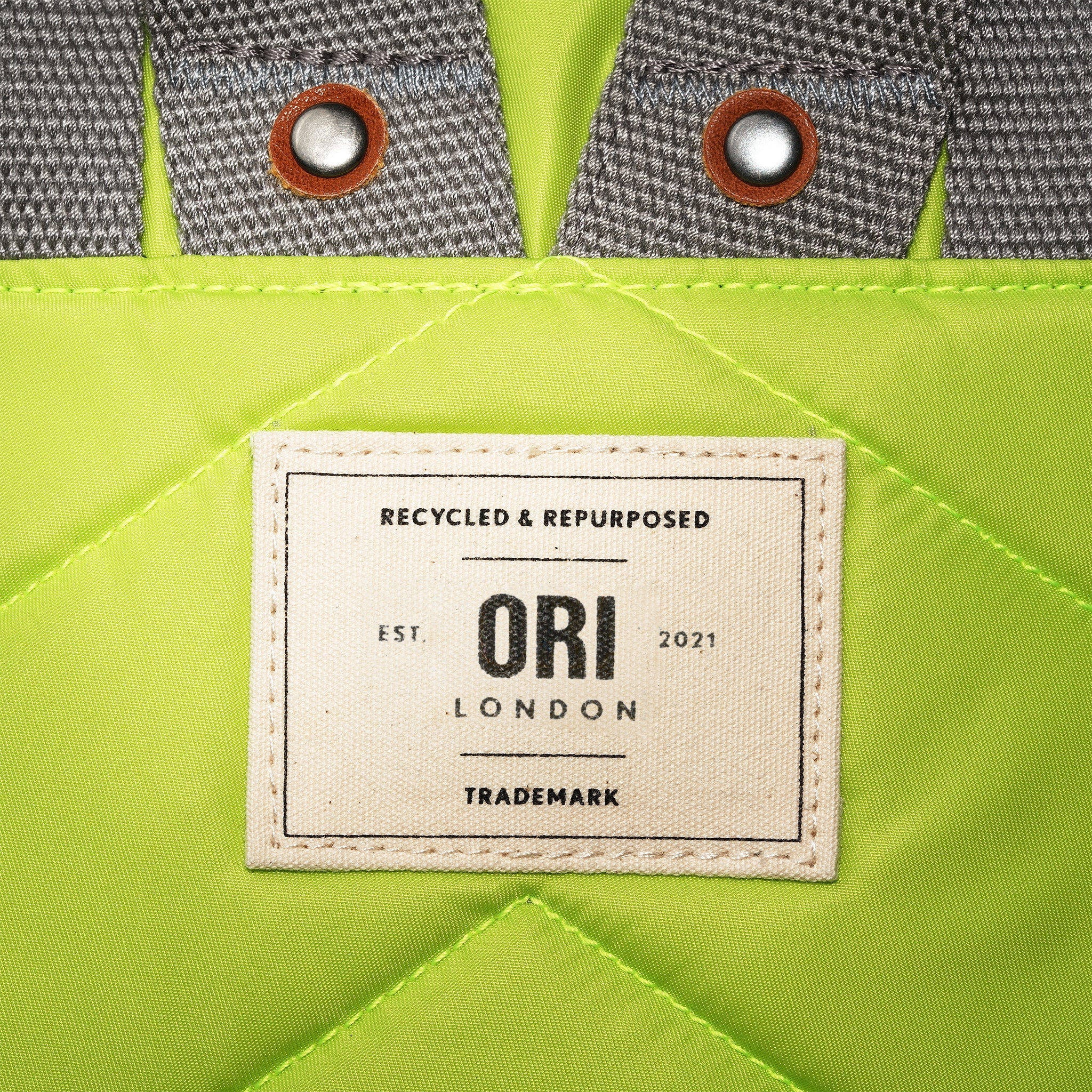 Canfield Roll Top Backpack in Lime - Image 6