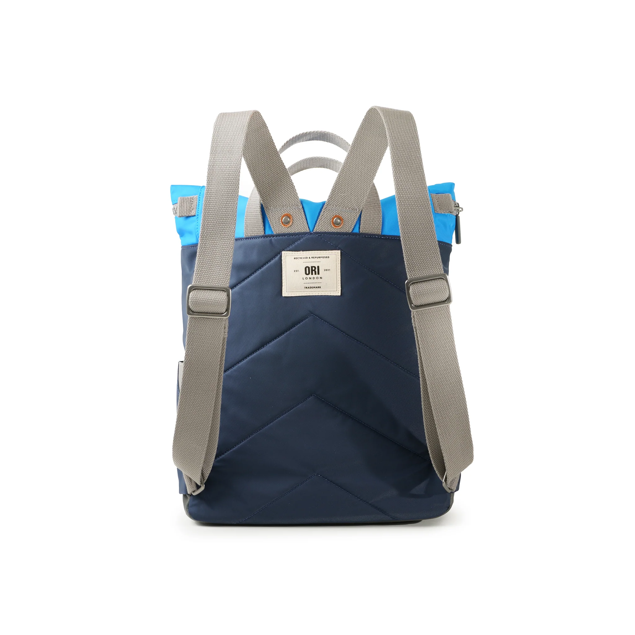Creative Waste Canfield Backpack in Midnight/Blue Neon - Image 3