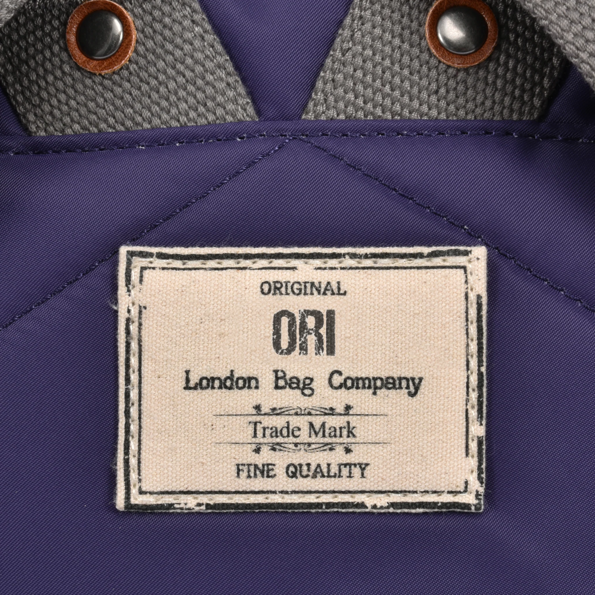 Canfield Roll Top Backpack in Mulberry - Image 4