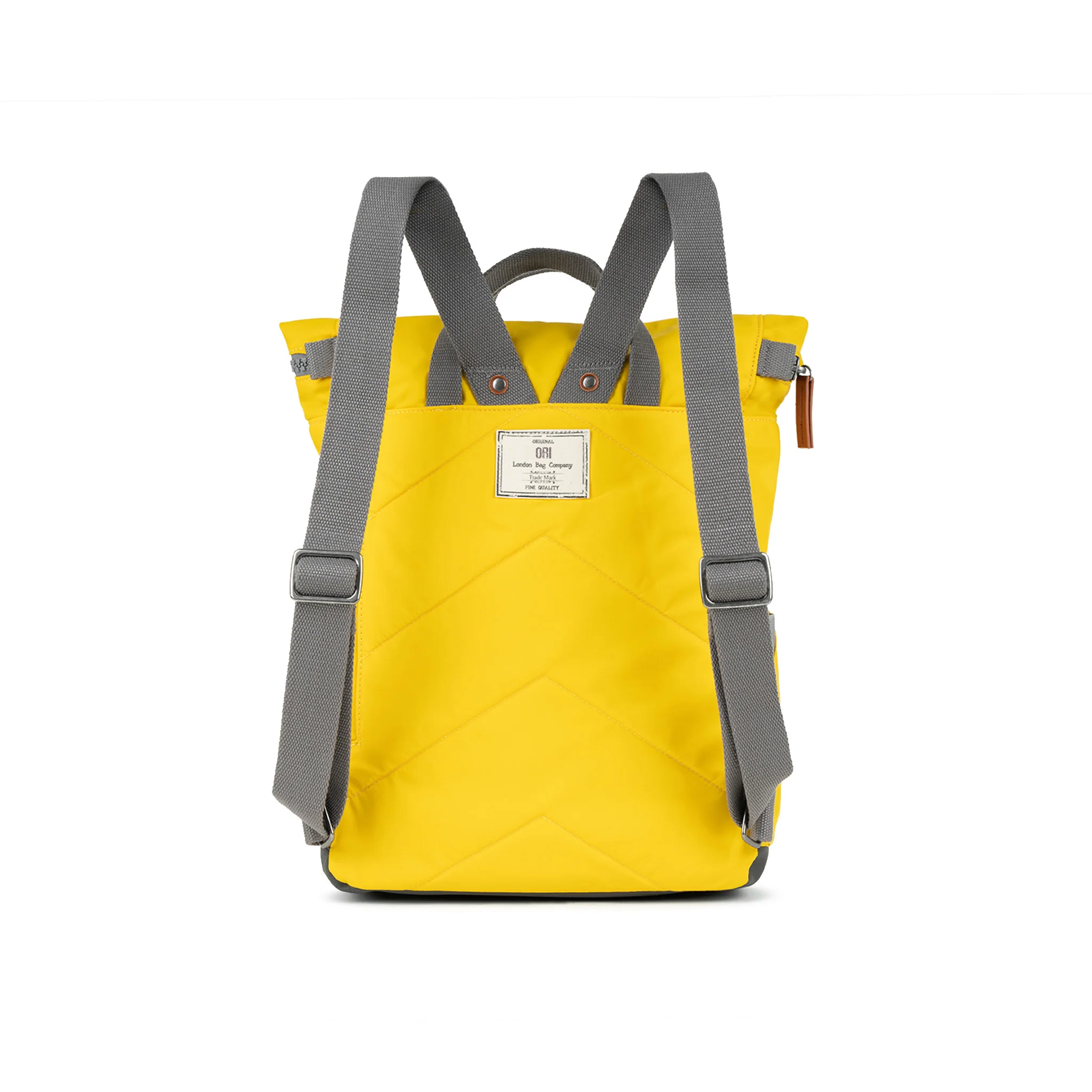 Canfield Roll Top Backpack in Mustard - Image 3