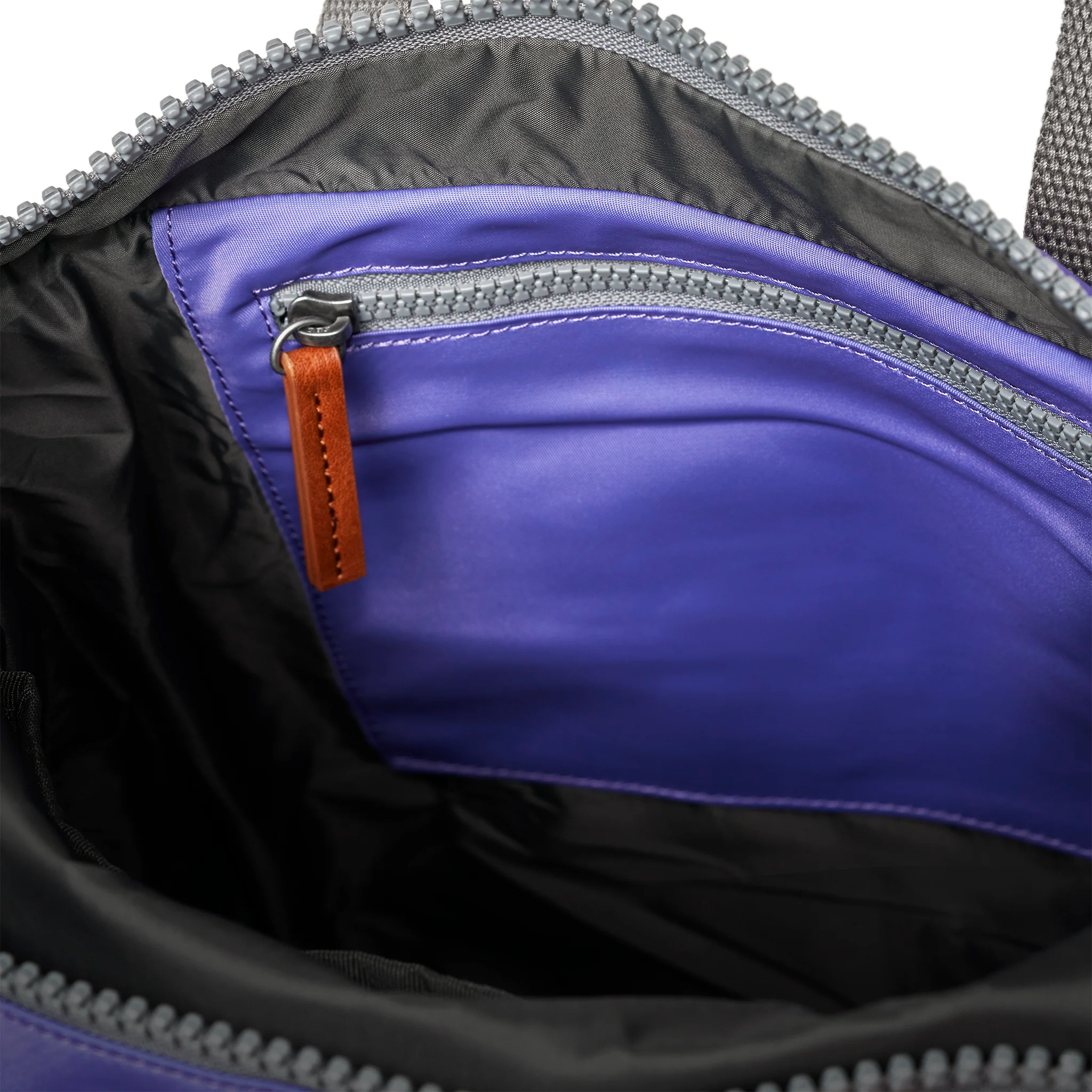 Canfield Roll Top Backpack in Peri Purple - Image 4