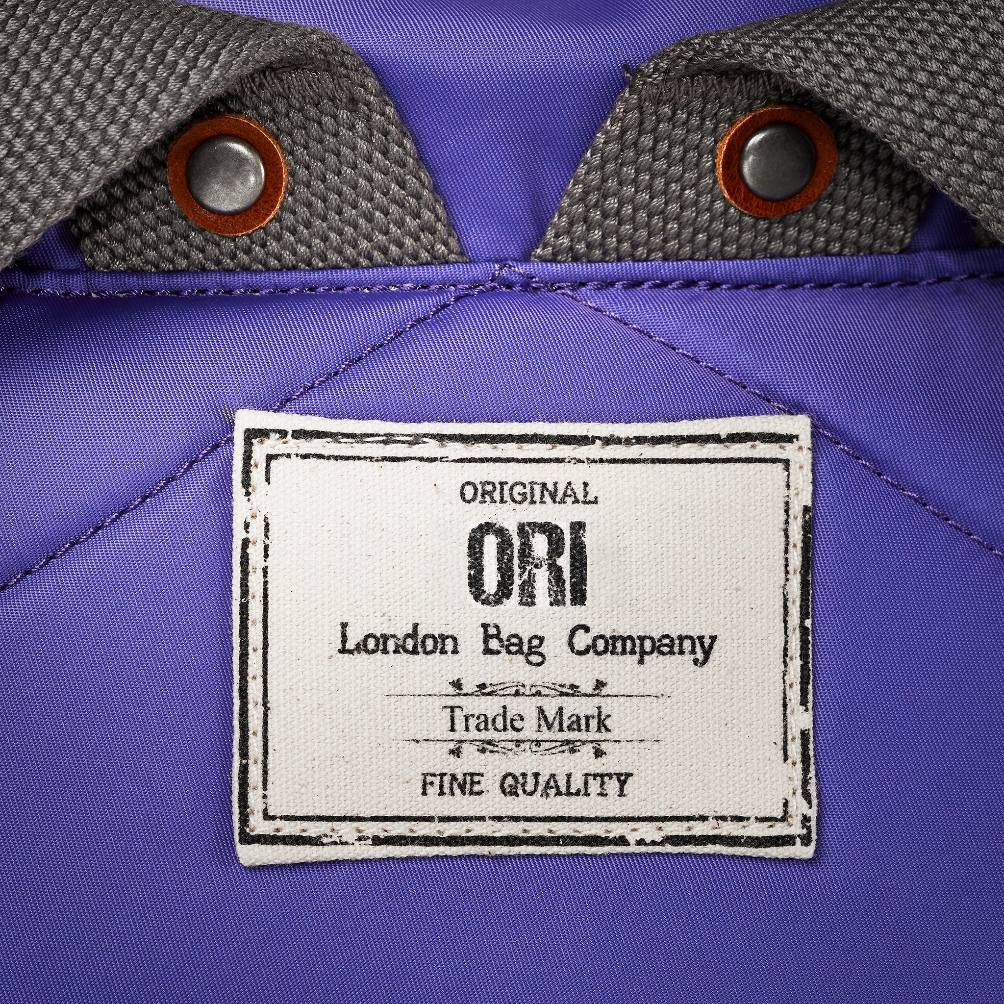 Canfield Roll Top Backpack in Peri Purple - Image 7