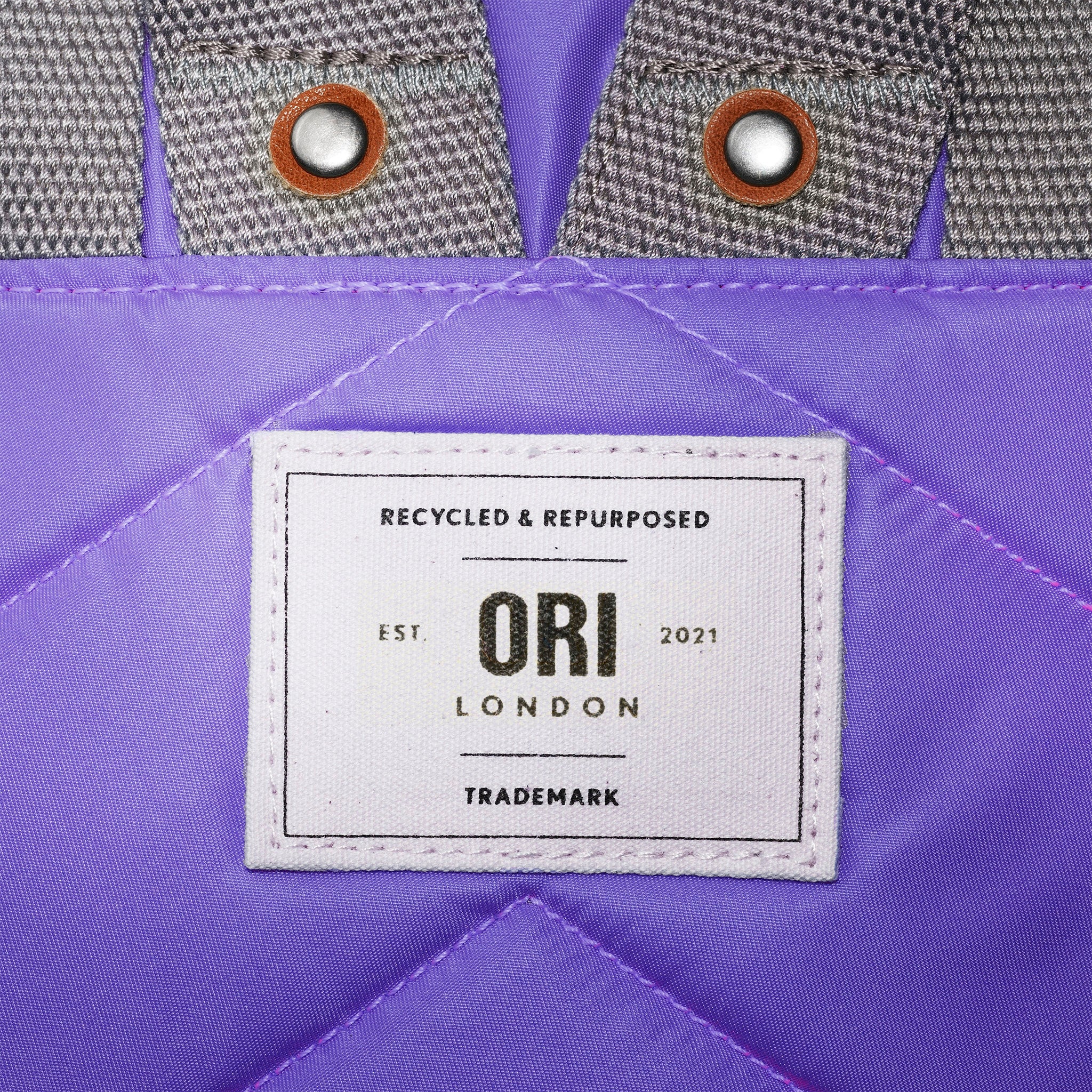 Canfield Roll Top Backpack in Simple Purple - Image 7