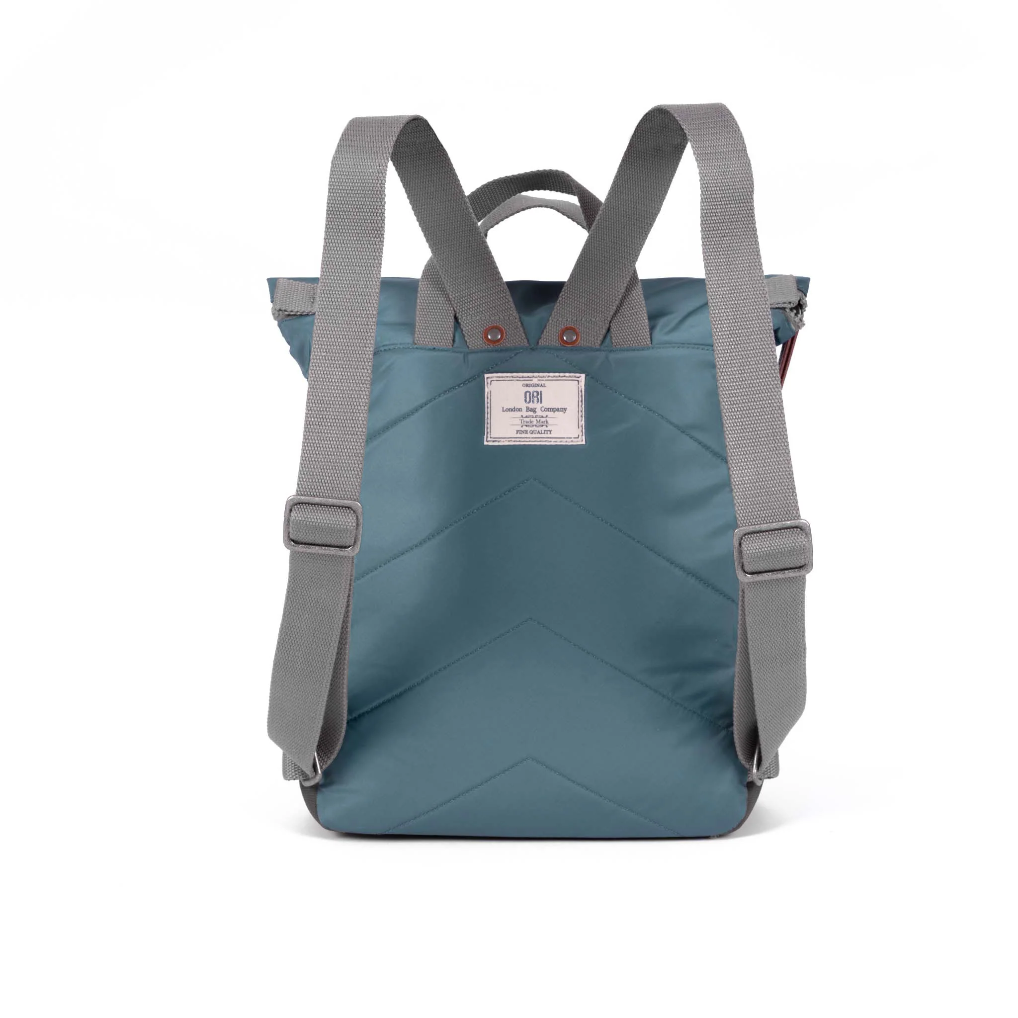 Canfield Roll Top Backpack in Airforce - Image 3