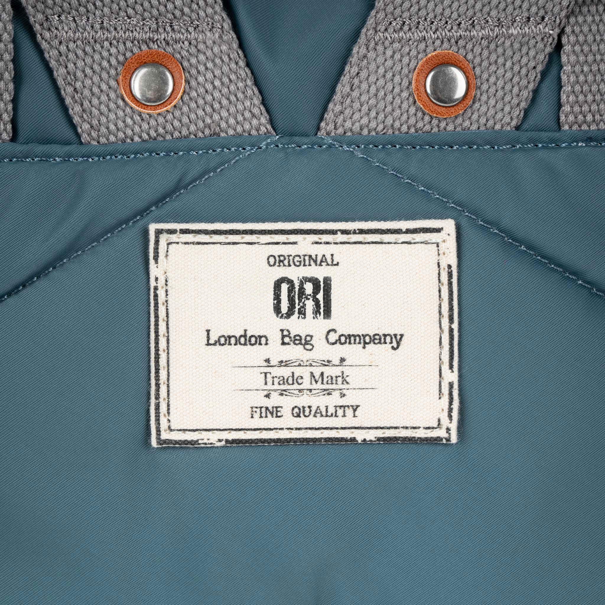 Canfield Roll Top Backpack in Airforce - Image 6