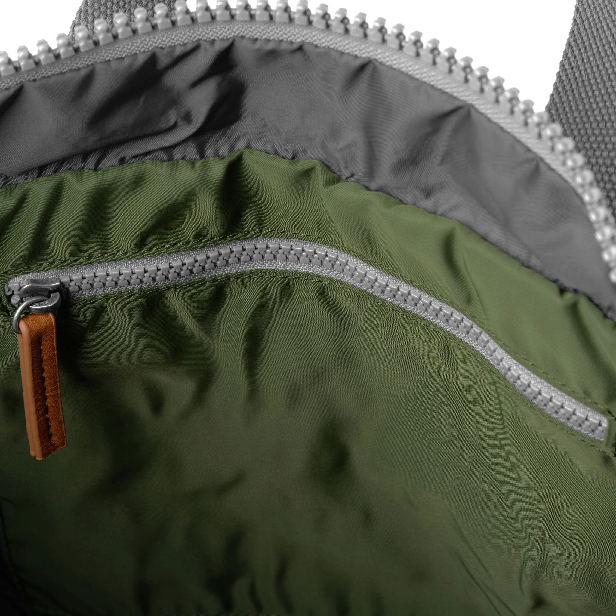 Canfield Roll Top Backpack in Avocado - Image 5