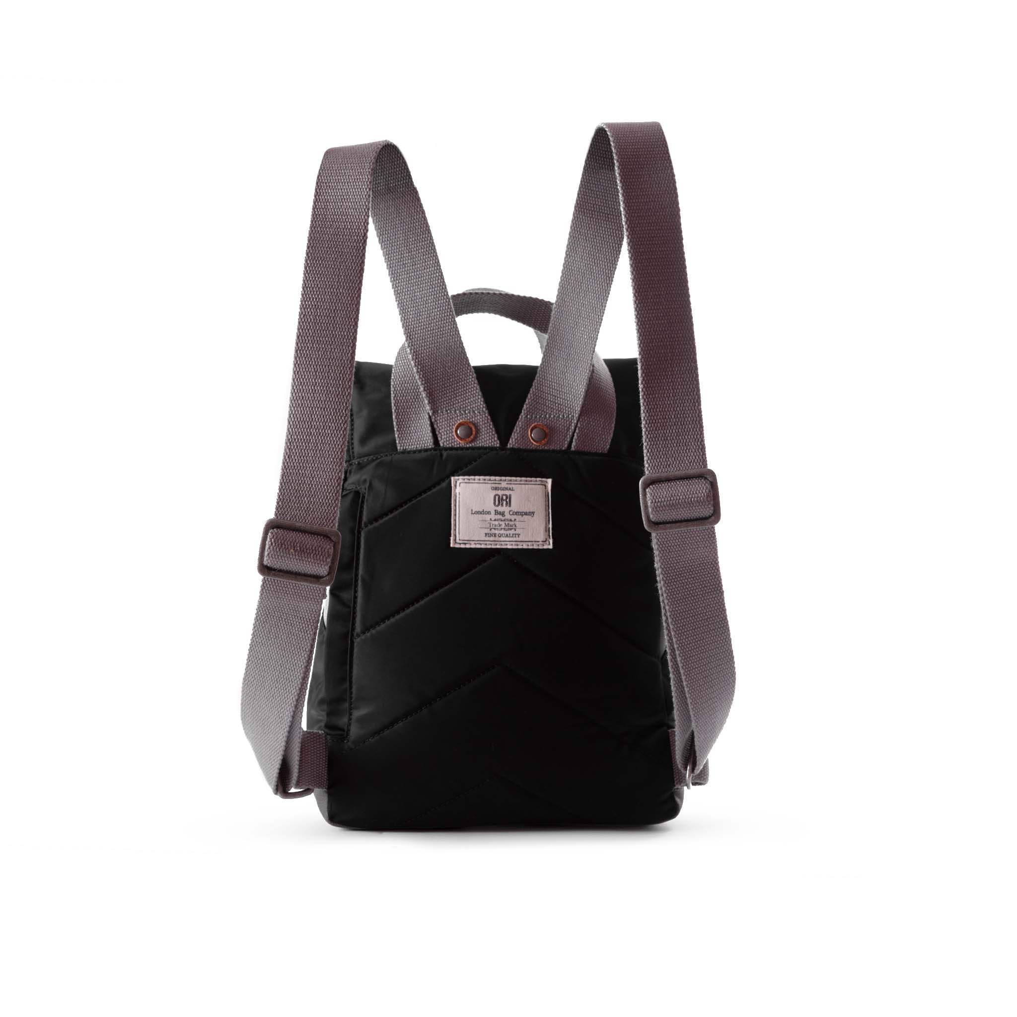 Canfield Roll Top Backpack in Black - Image 10