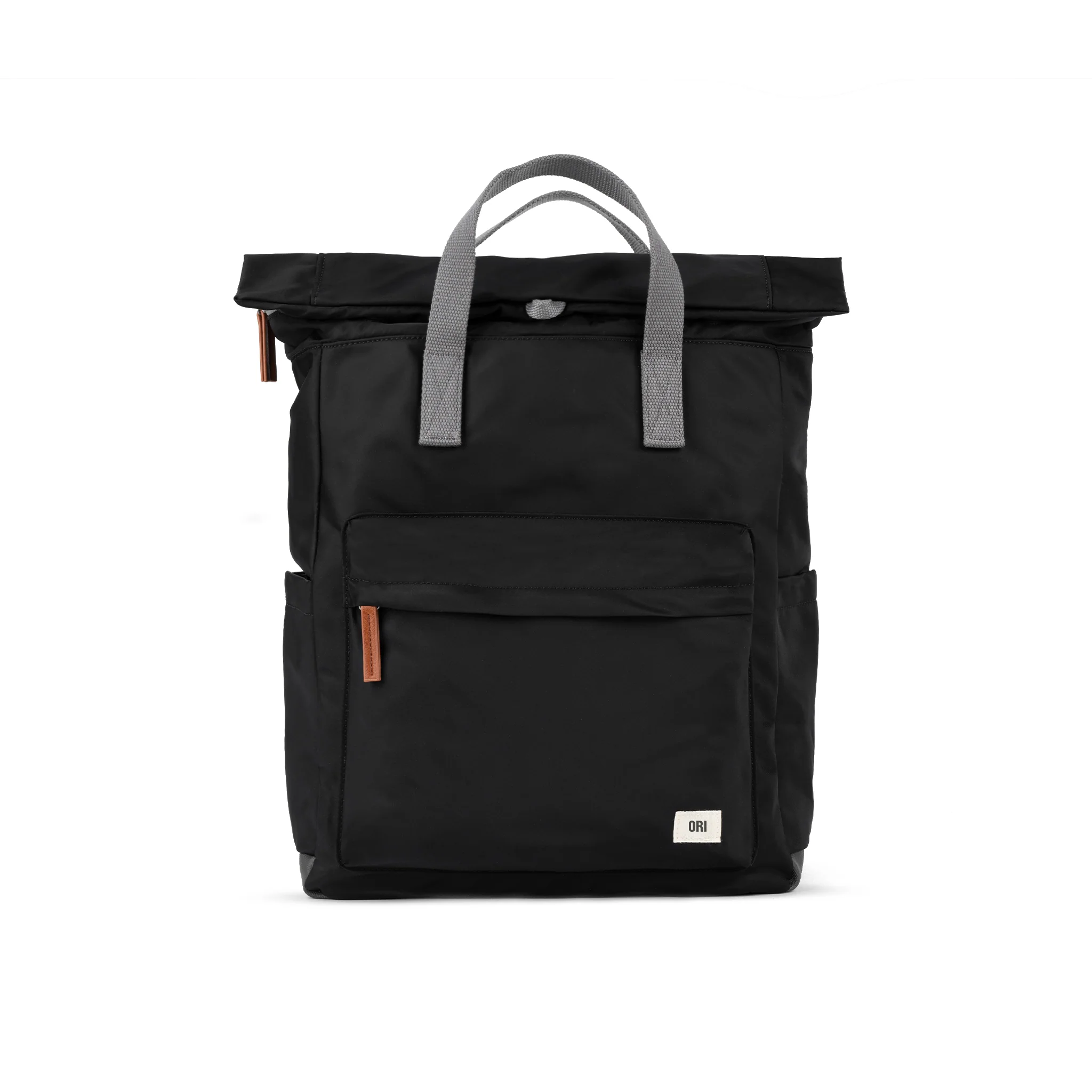 Canfield Roll Top Backpack in Black - Image 11