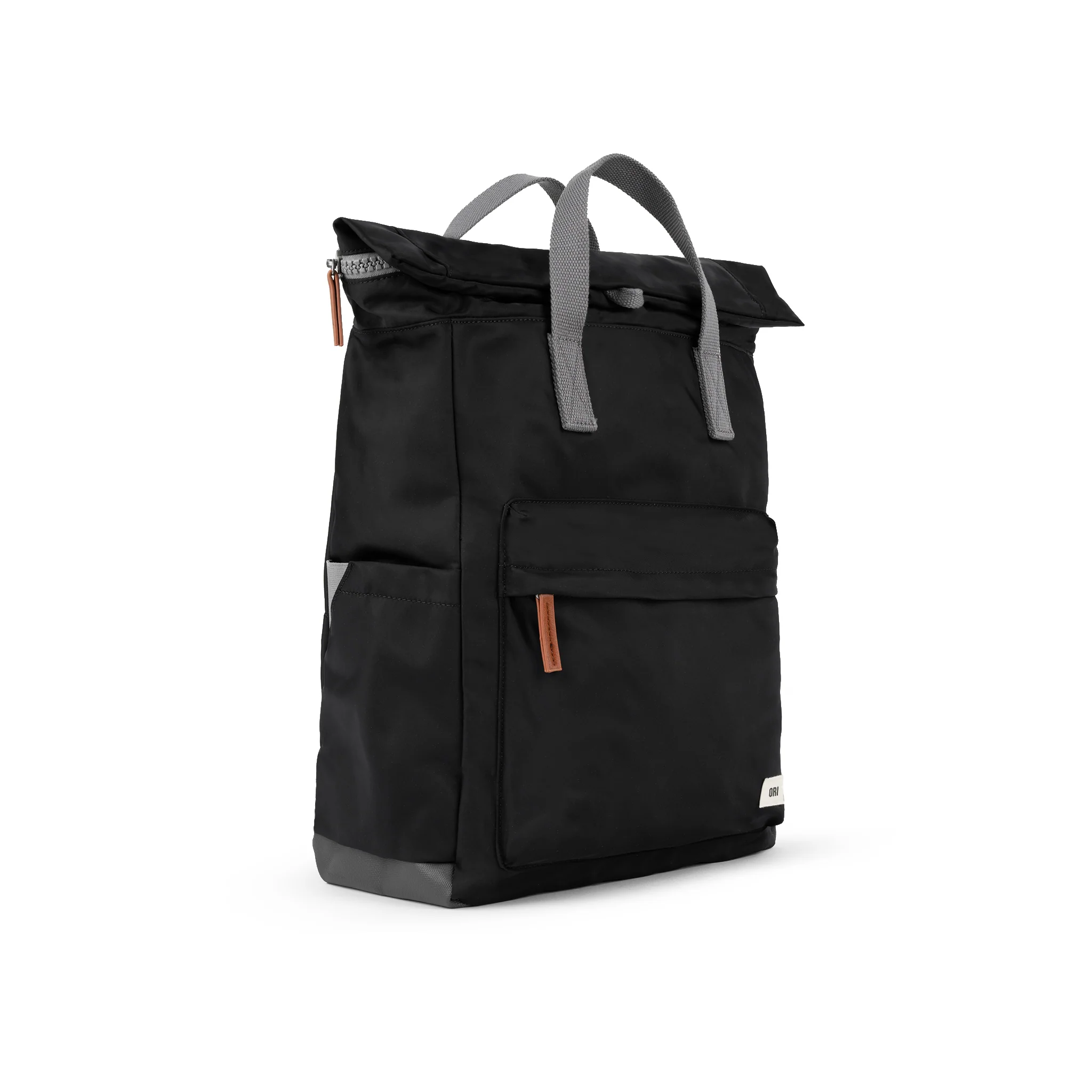 Canfield Roll Top Backpack in Black - Image 12