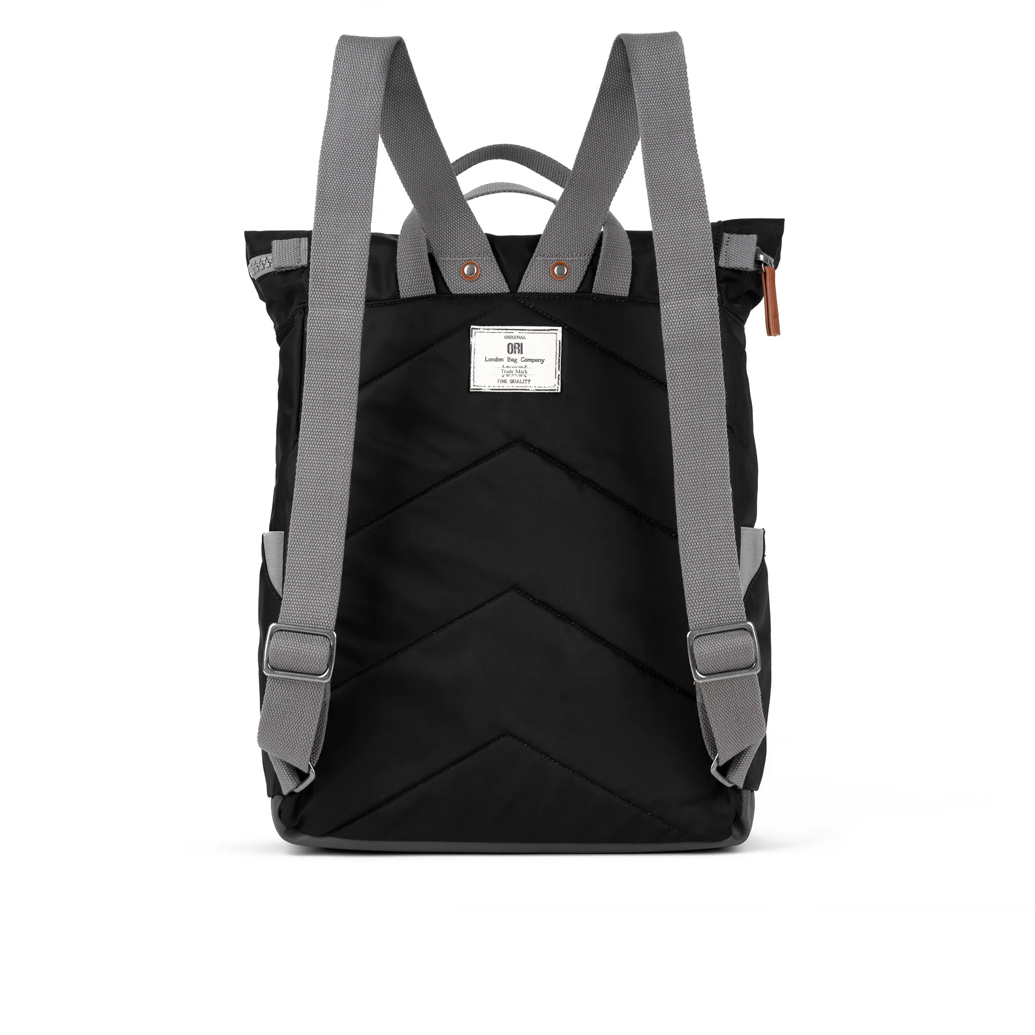 Canfield Roll Top Backpack in Black - Image 13