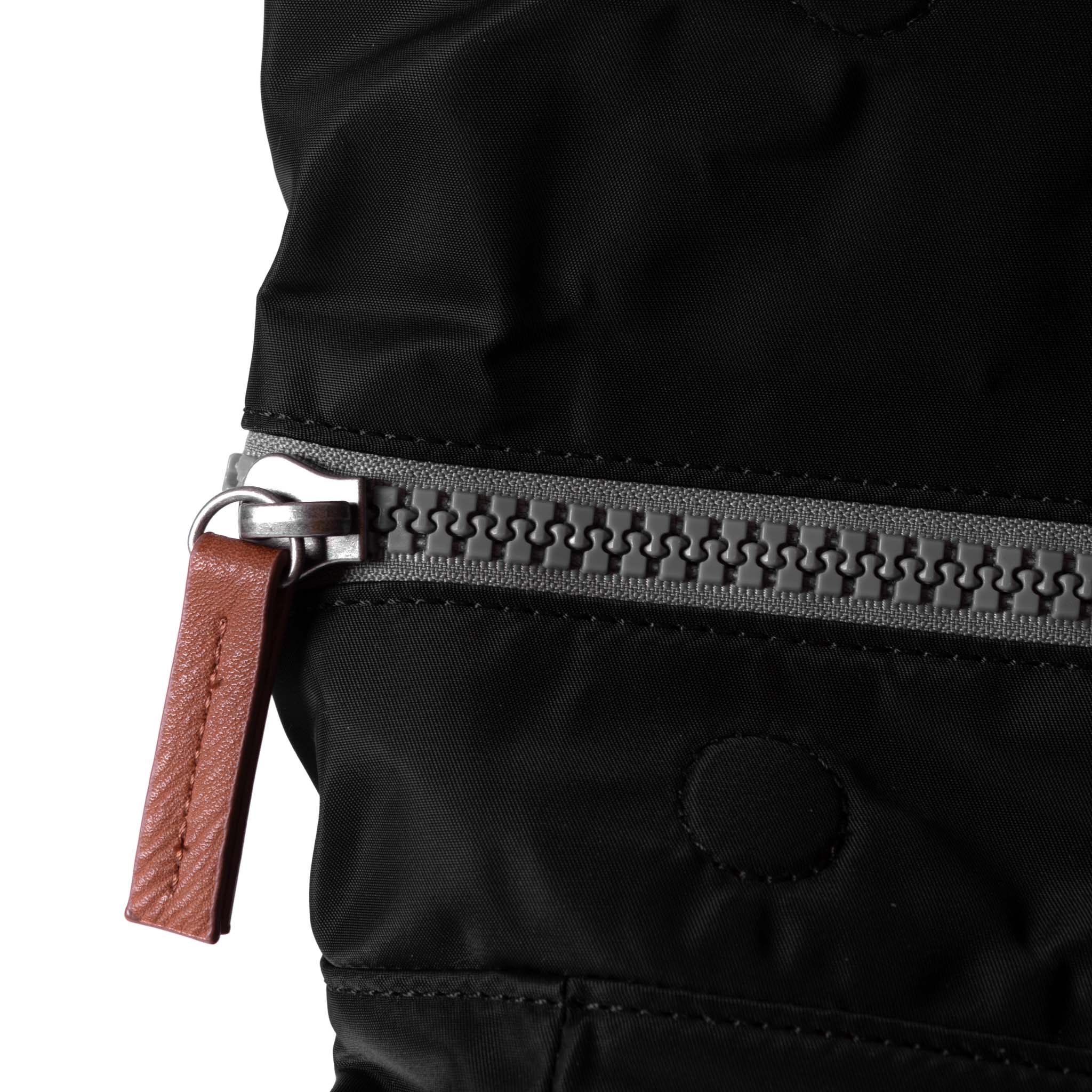 Canfield Roll Top Backpack in Black - Image 7