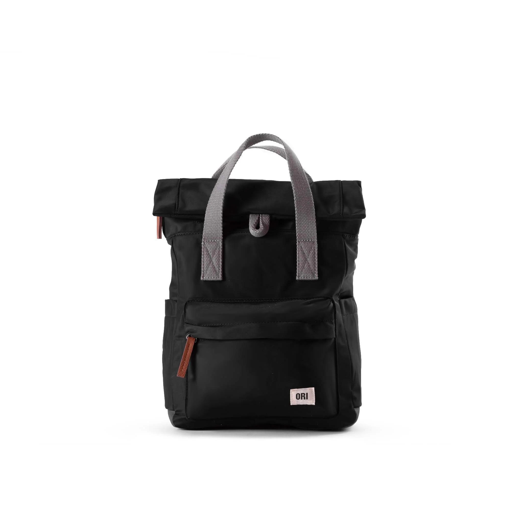 Canfield Roll Top Backpack in Black - Image 8