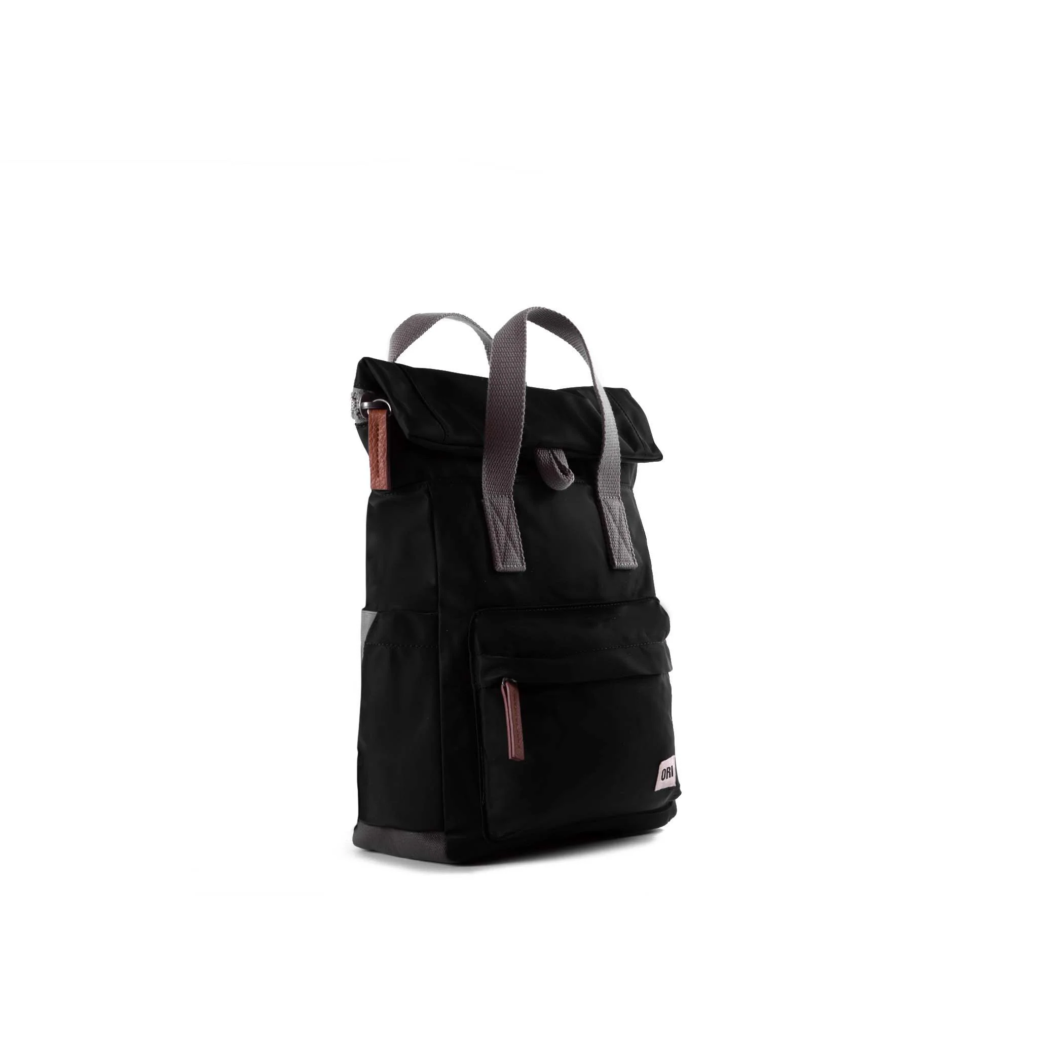 Canfield Roll Top Backpack in Black - Image 9