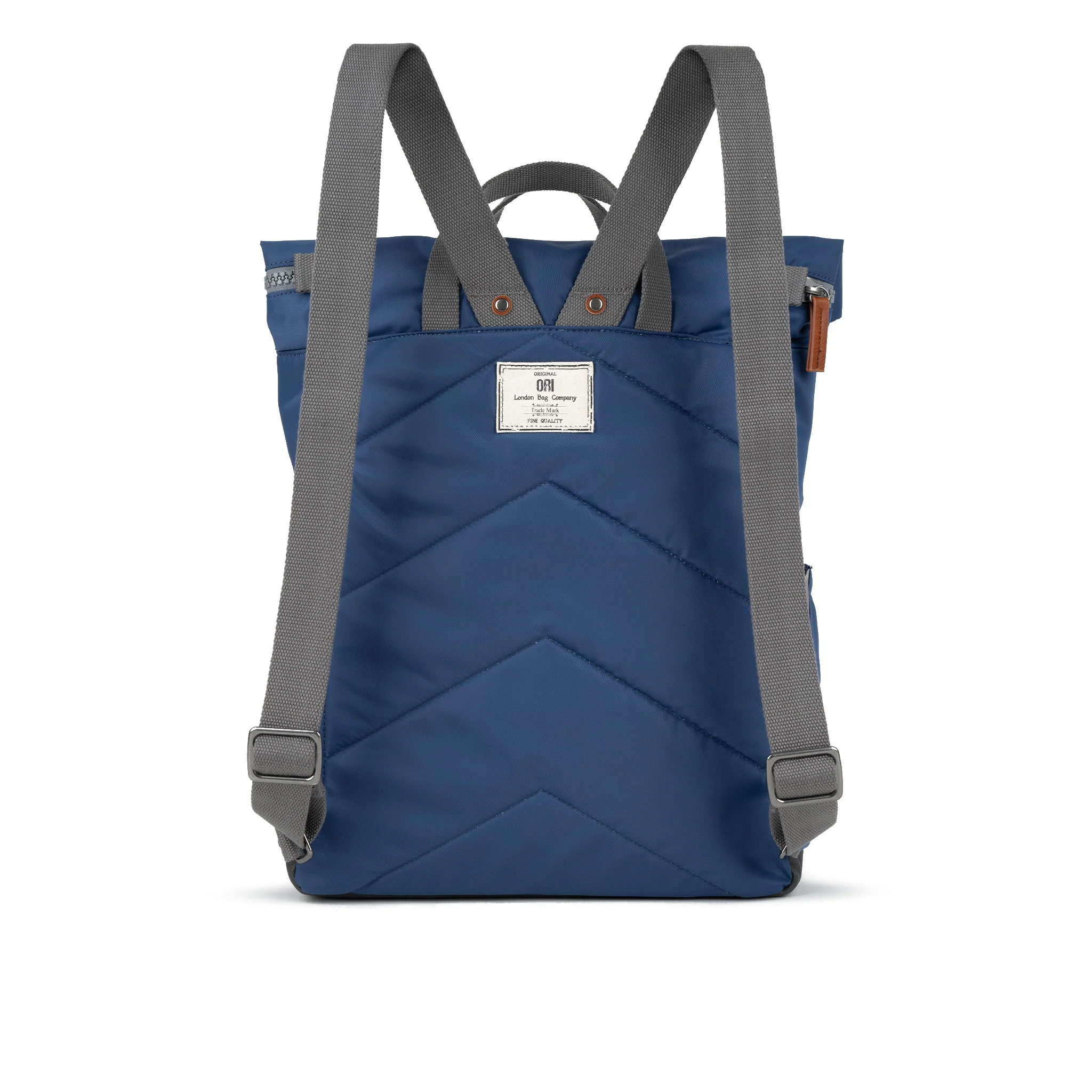 Canfield Roll Top Backpack in Burnt Blue - Image 13