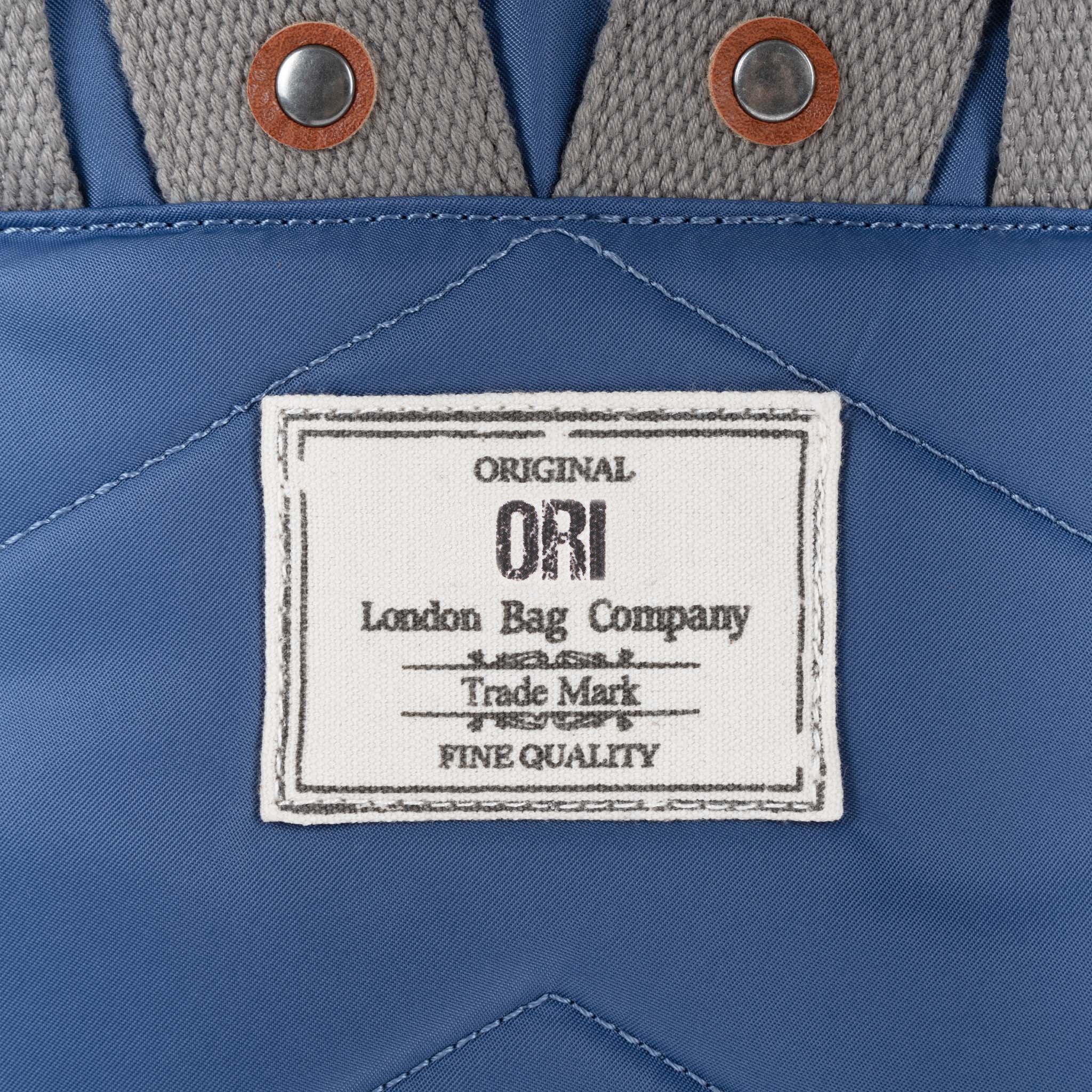 Canfield Roll Top Backpack in Burnt Blue - Image 4