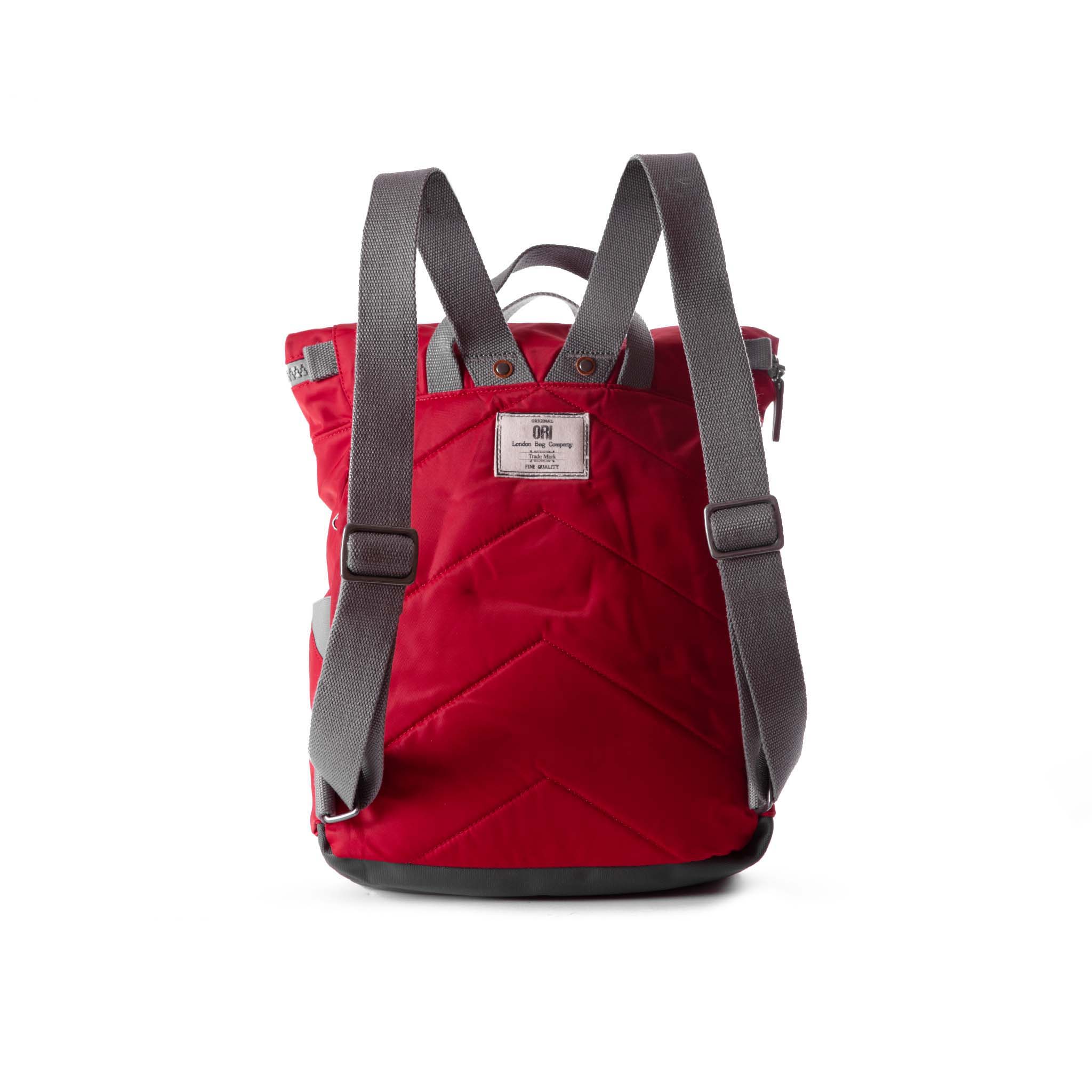 Canfield Roll Top Backpack in Cranberry - Image 3