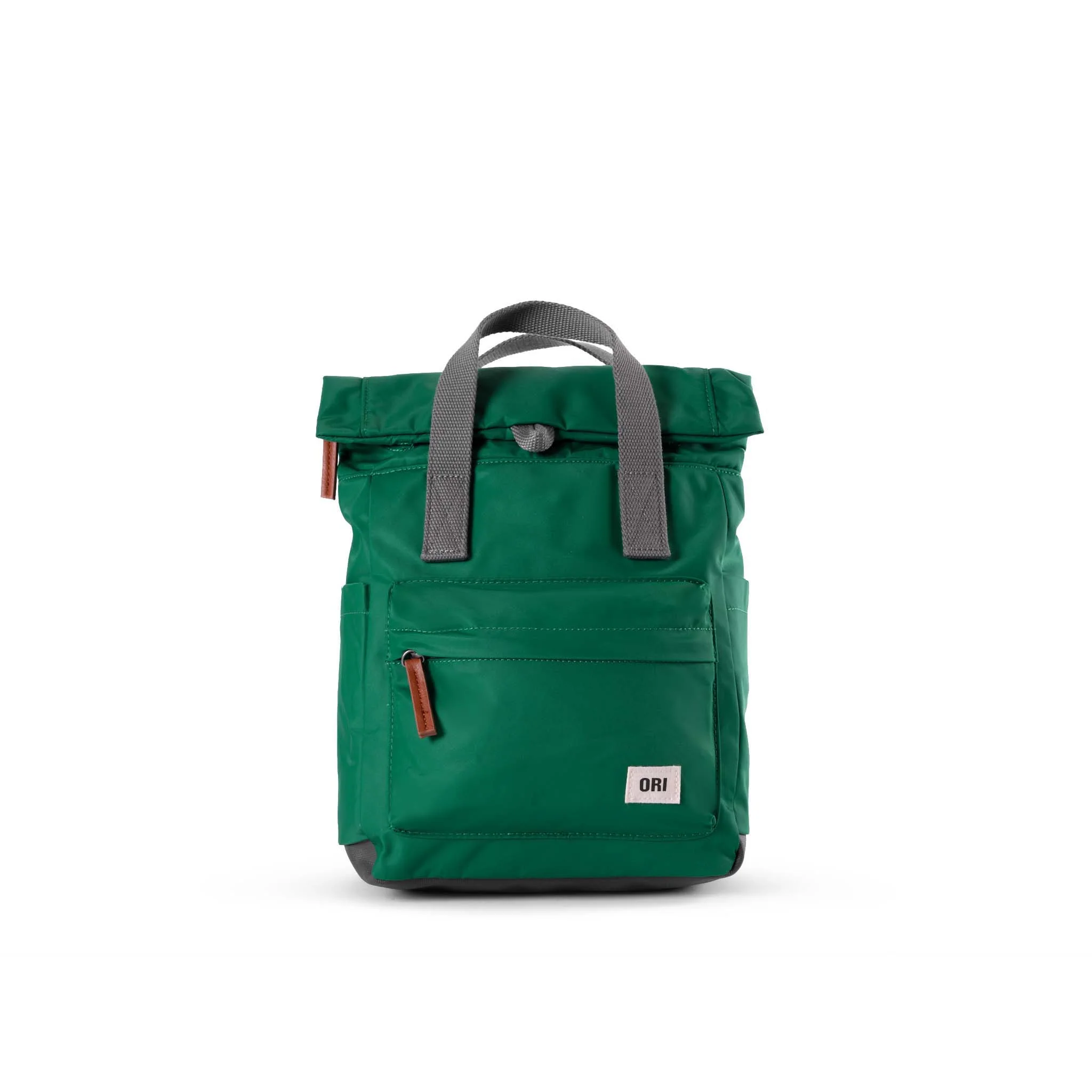 Canfield Roll Top Backpack in Emerald - Image 11